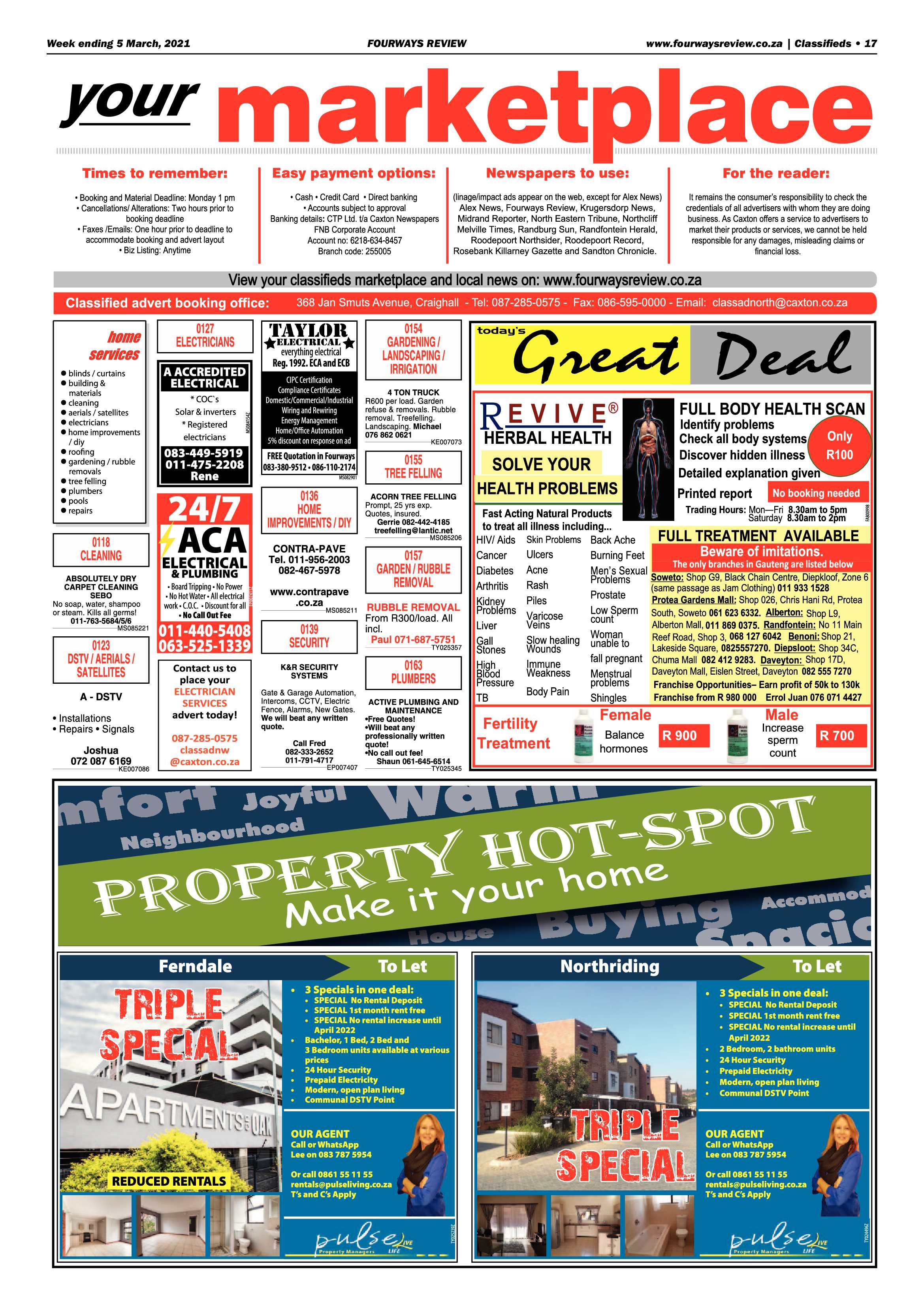 Fourways Review 5 March 2021 page 17