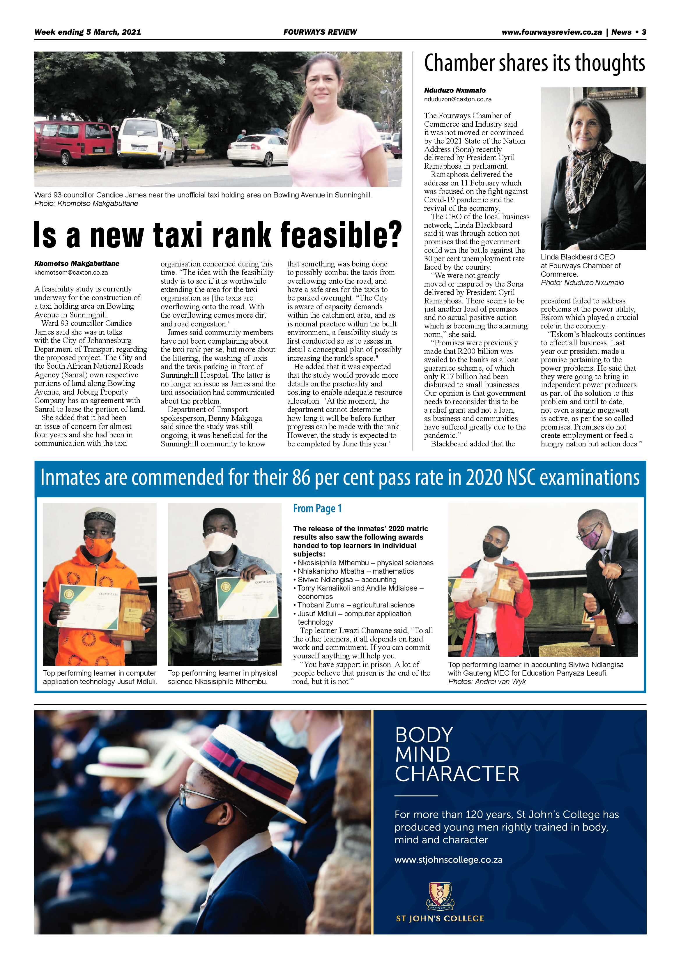 Fourways Review 5 March 2021 page 3