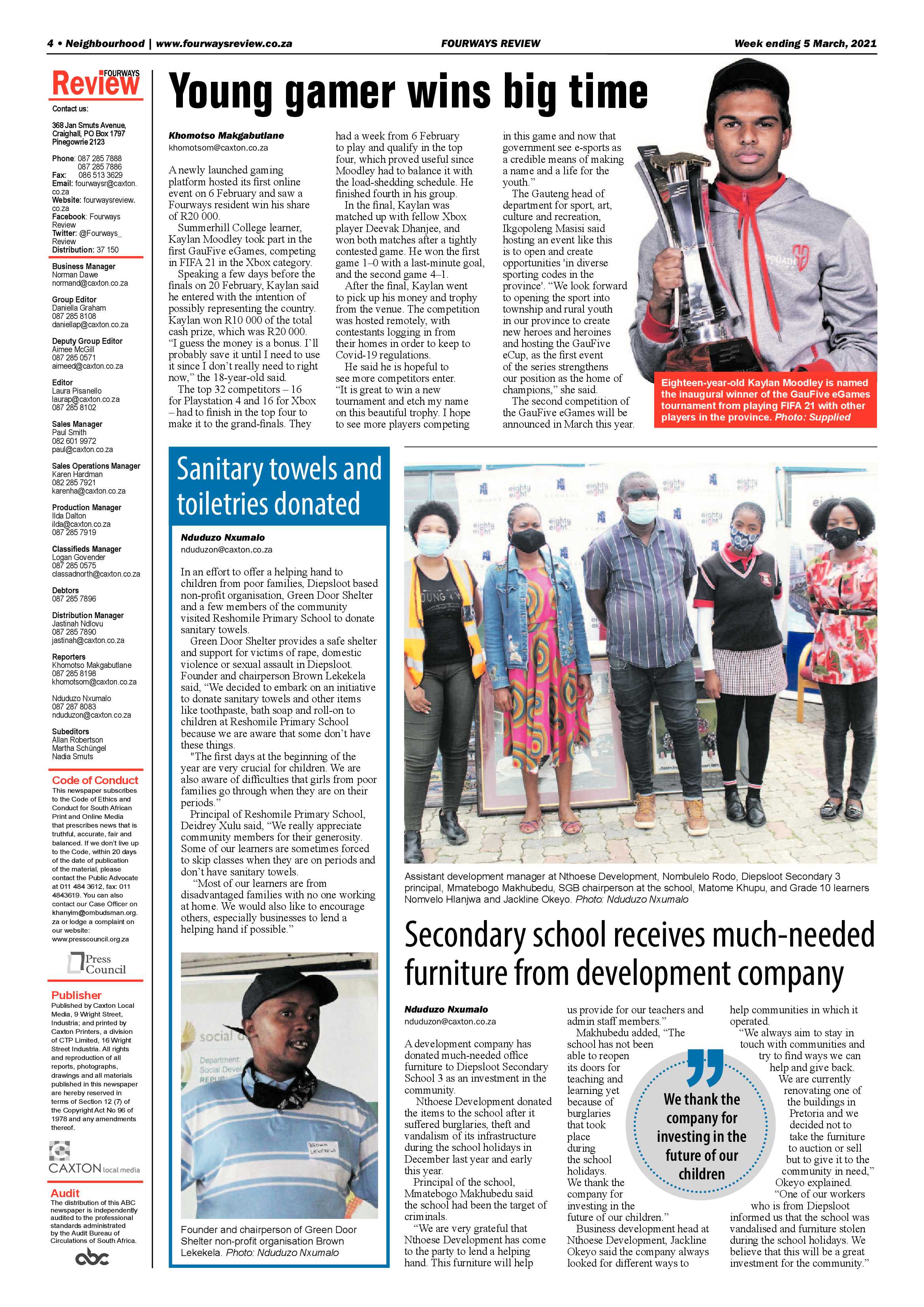 Fourways Review 5 March 2021 page 4