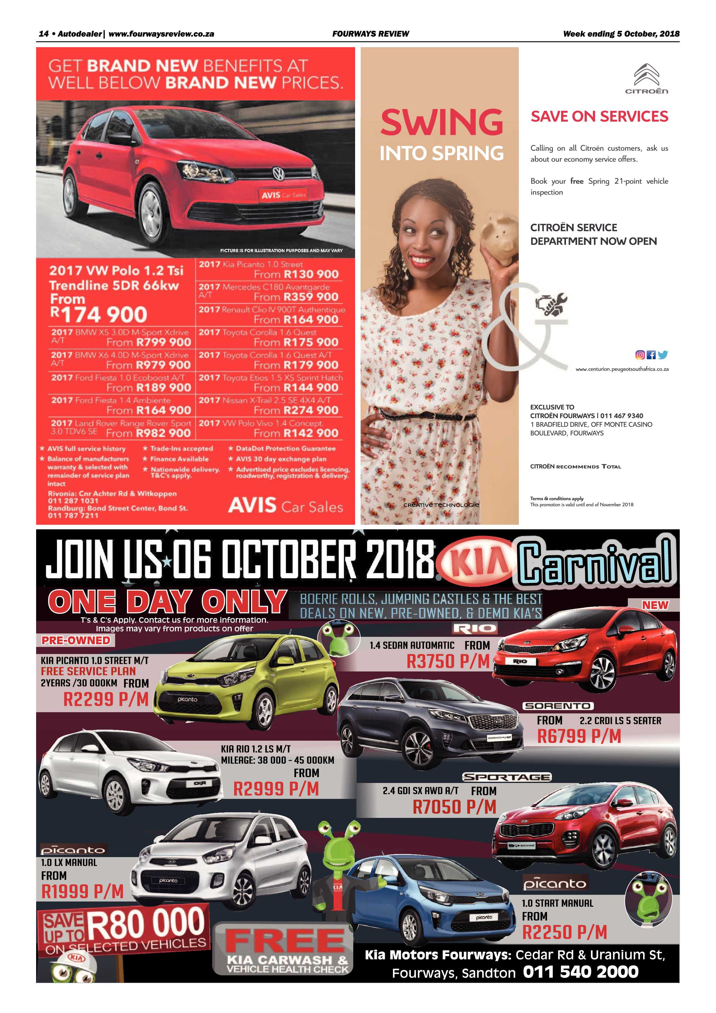 Fourways Review 5 October, 2018 page 14