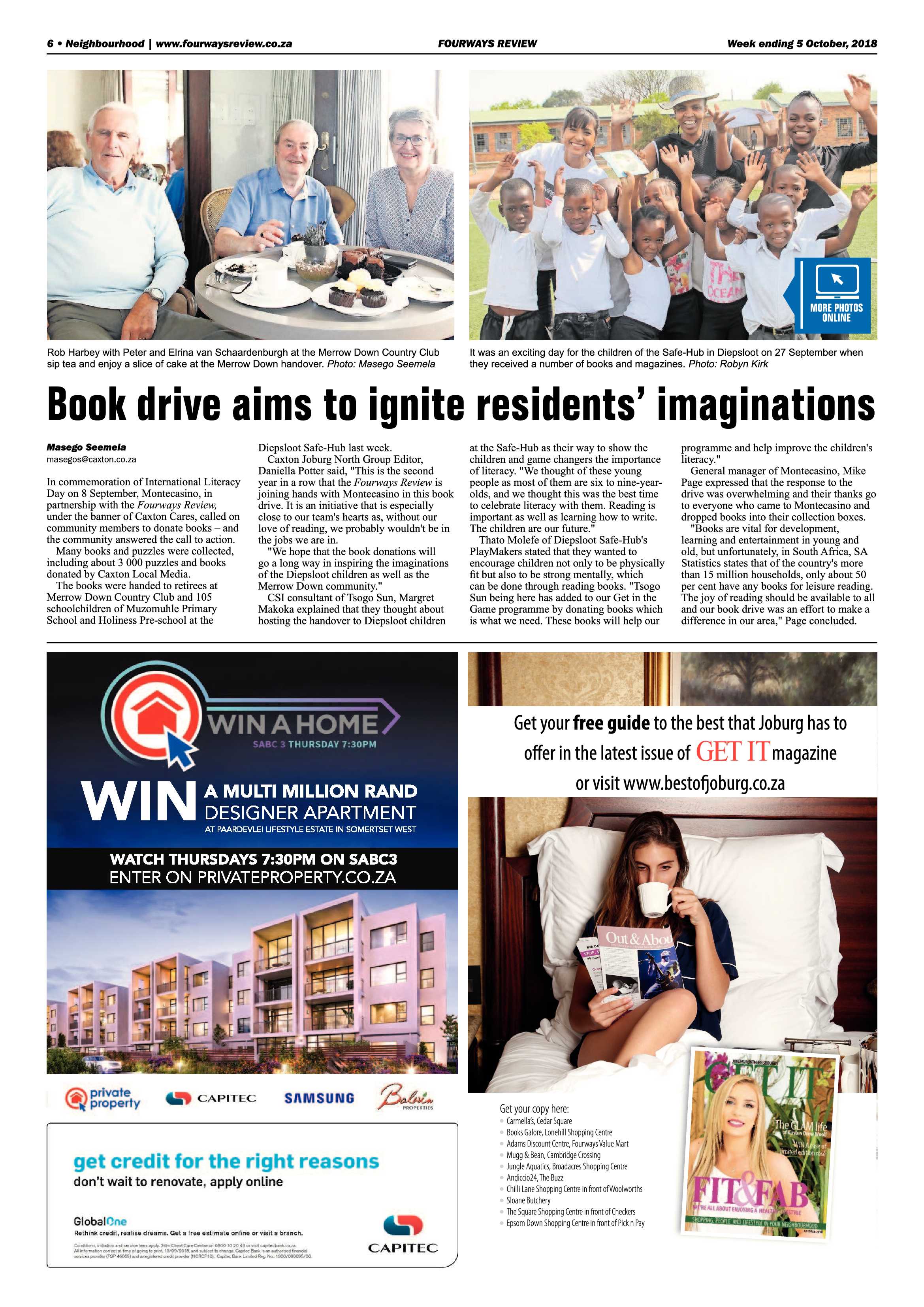 Fourways Review 5 October, 2018 page 6