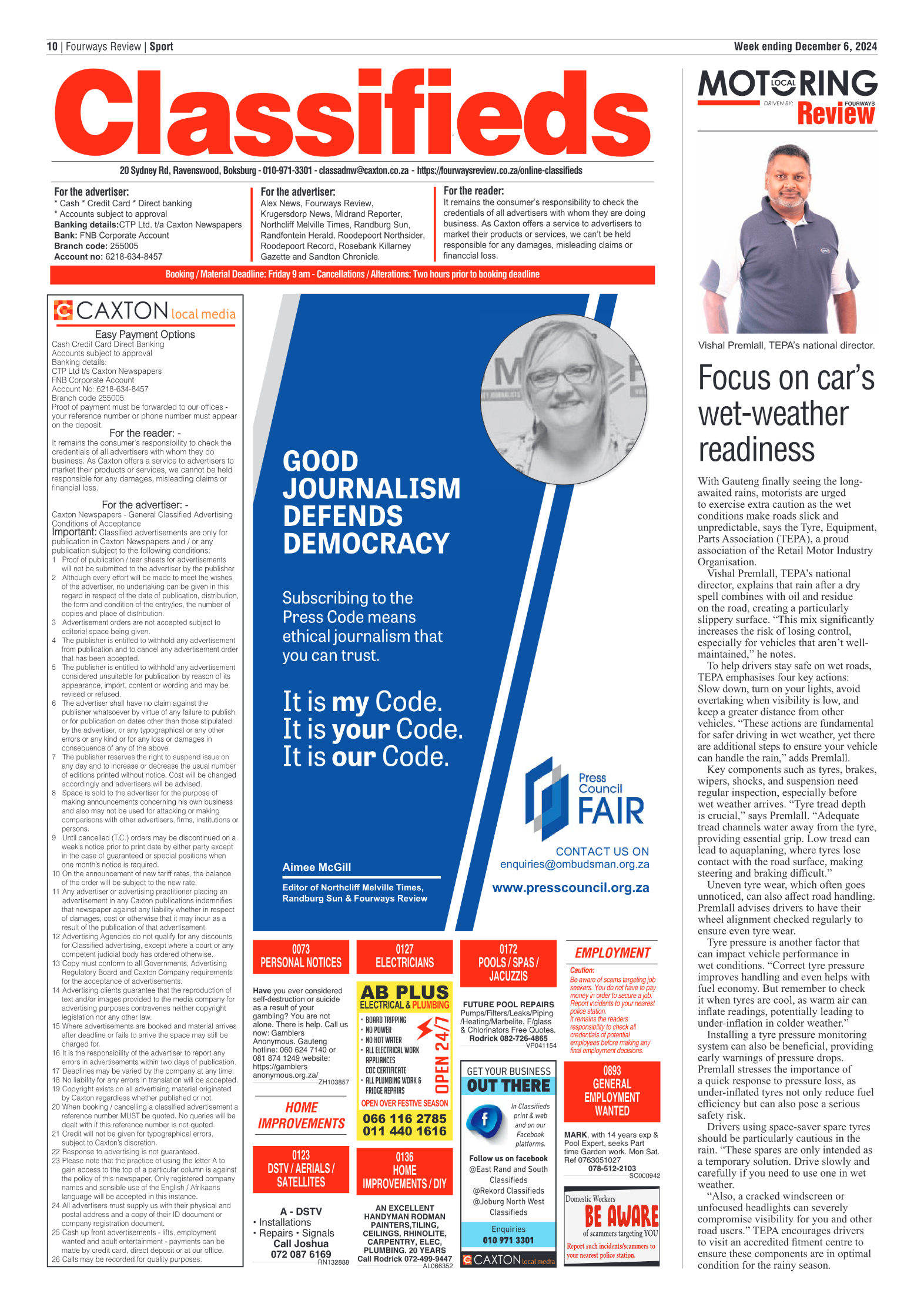 Fourways Review 6 December 2024 page 10
