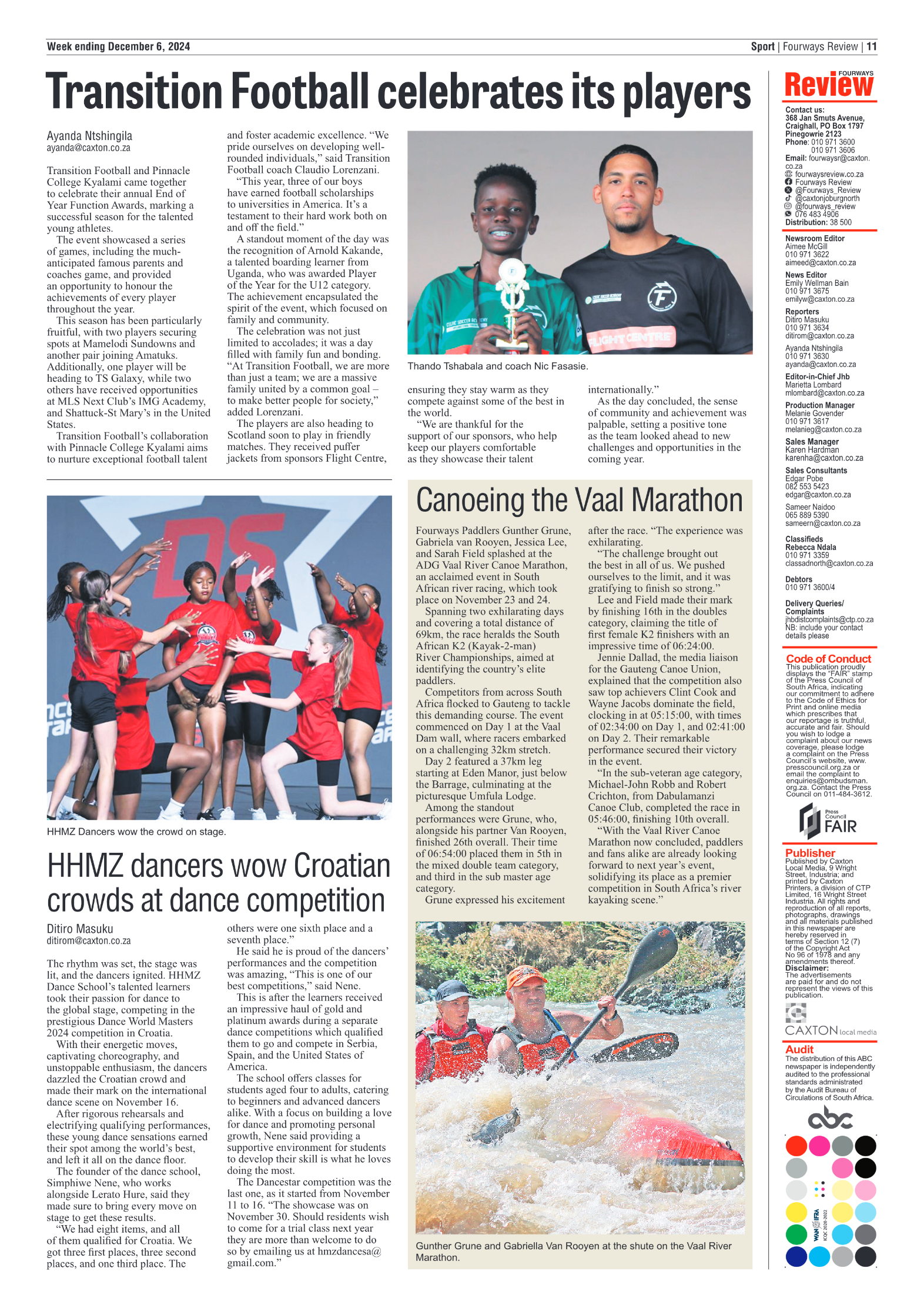 Fourways Review 6 December 2024 page 11