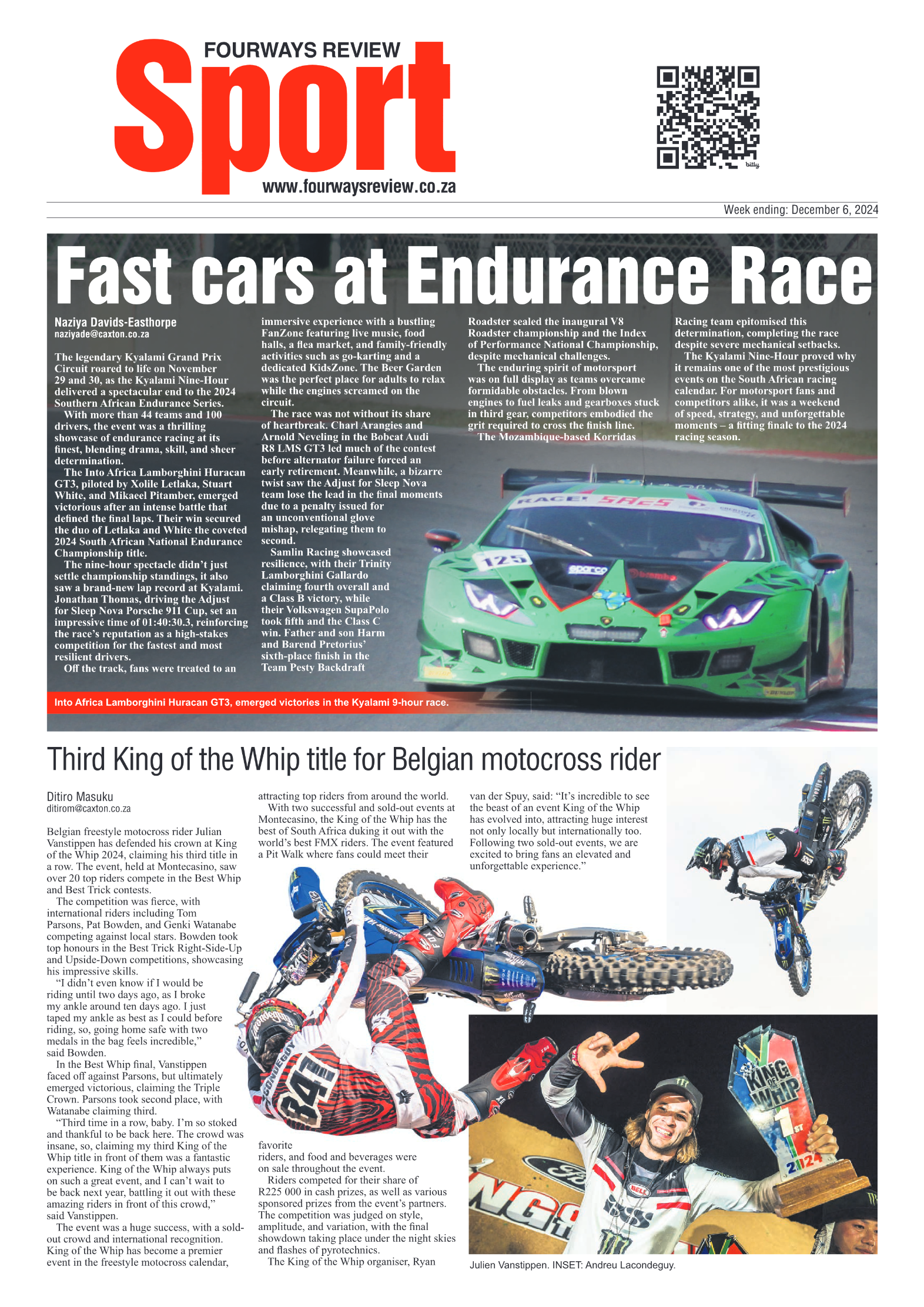 Fourways Review 6 December 2024 page 12