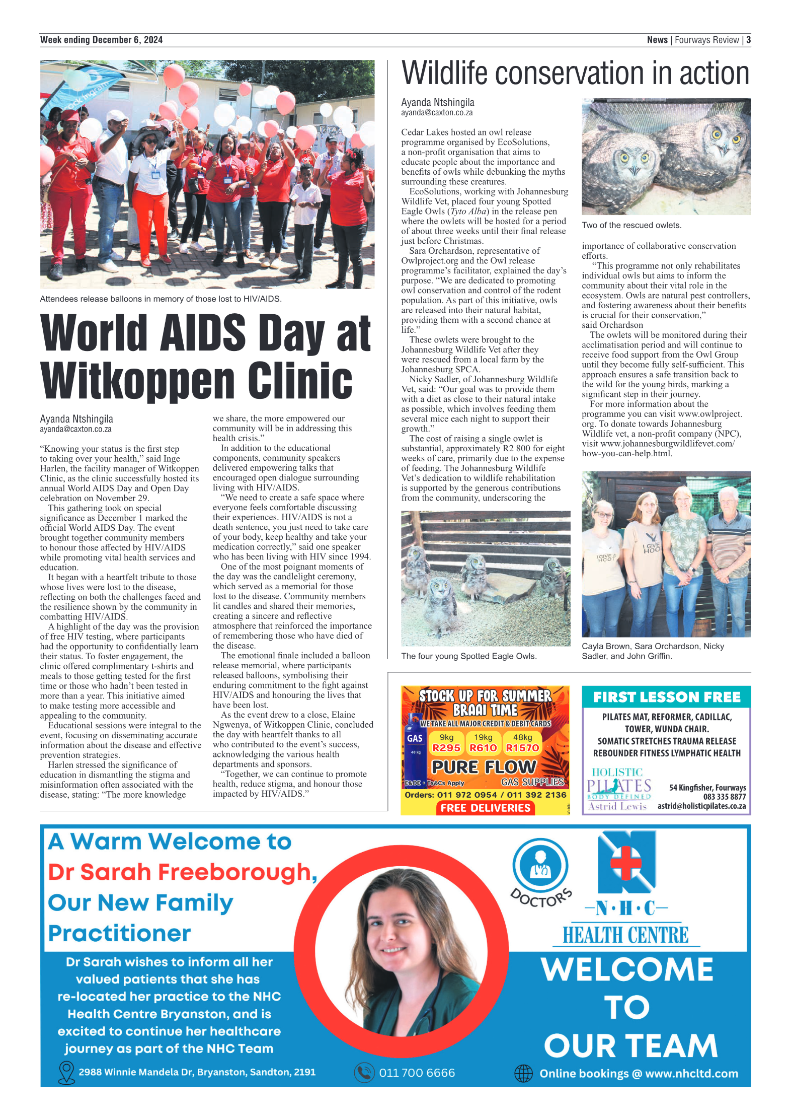 Fourways Review 6 December 2024 page 3