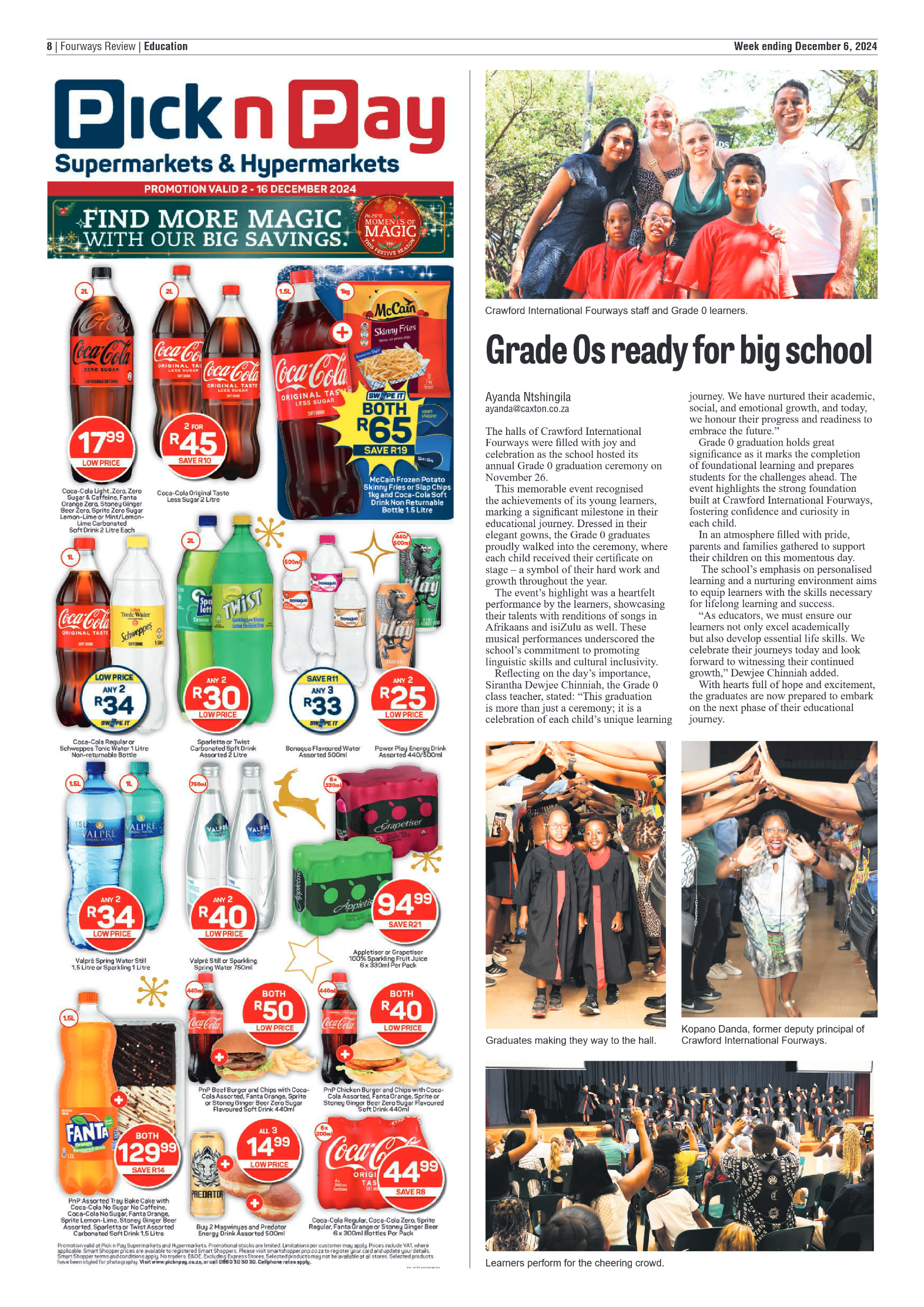 Fourways Review 6 December 2024 page 8