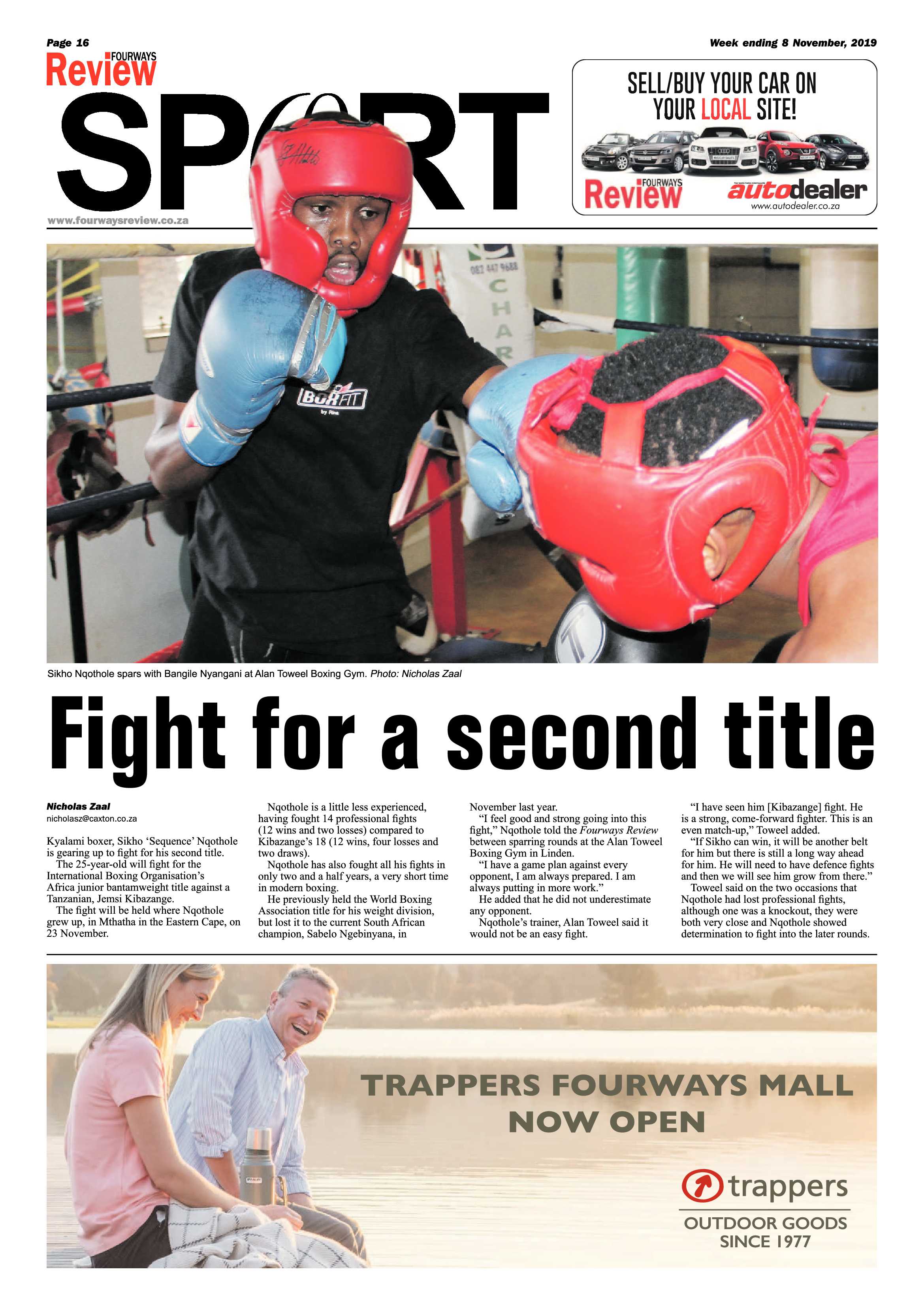 Fourways Review 6 November, 2019 page 16