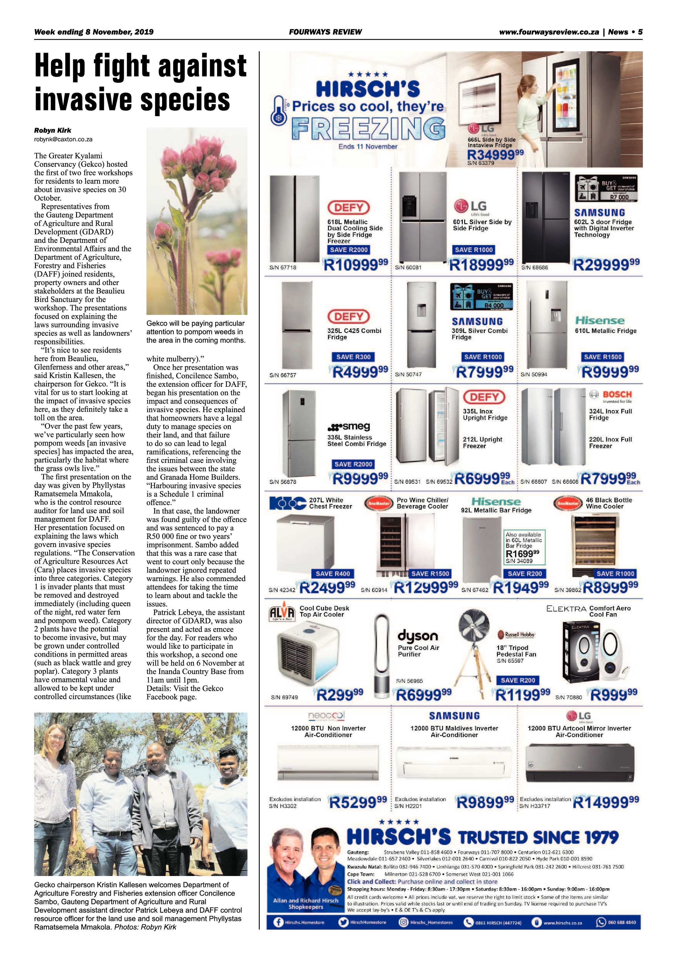 Fourways Review 6 November, 2019 page 5
