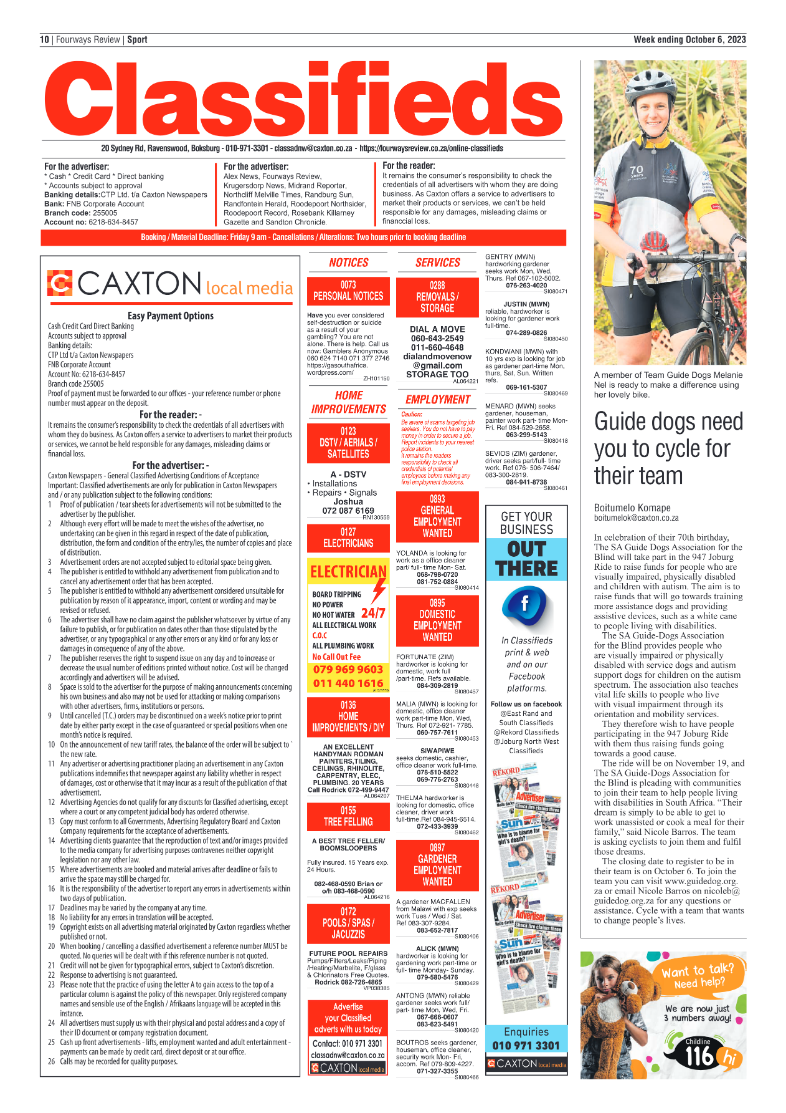 Fourways Review 6 October 2023 page 10