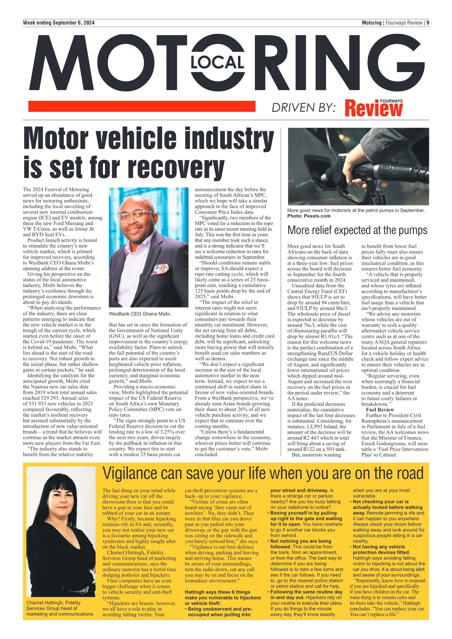 Fourways Review 6 September 2024 page 9