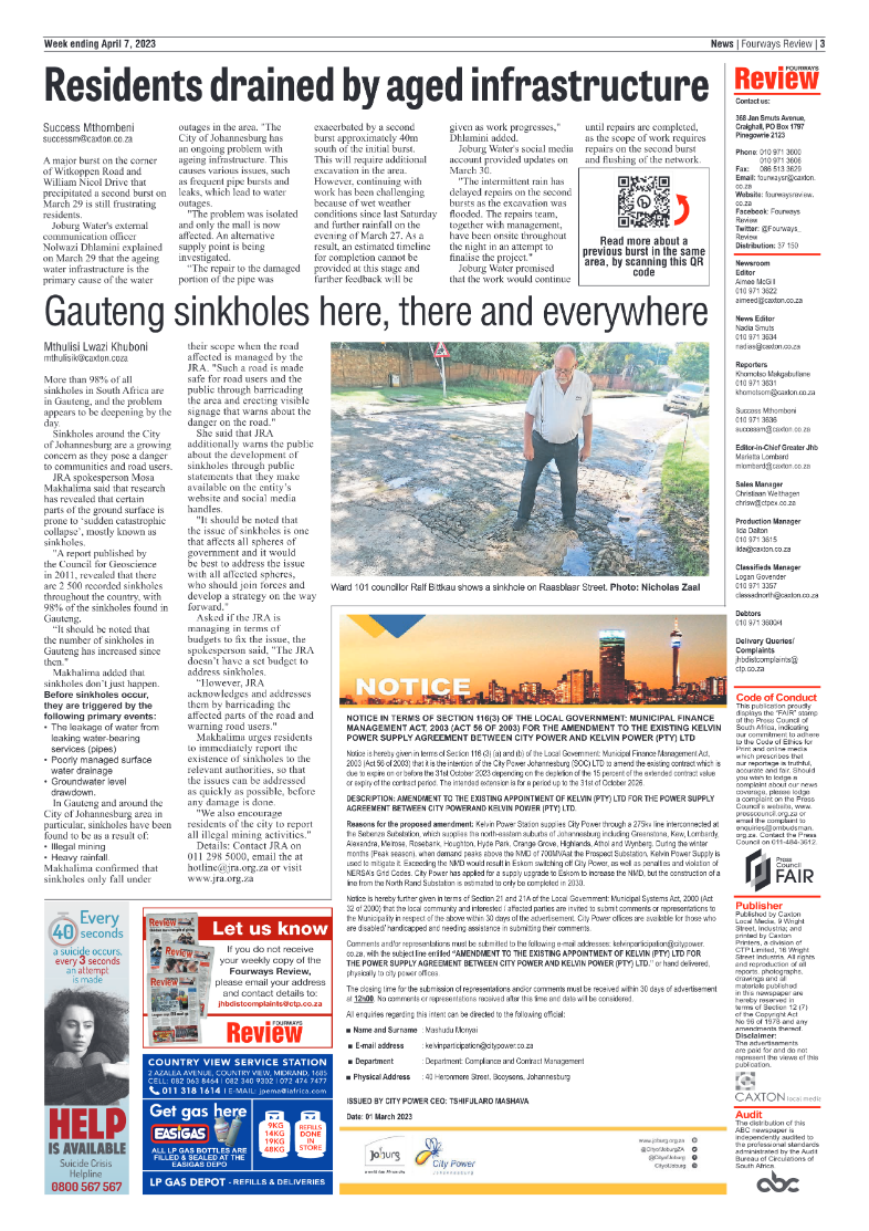 Fourways Review 7 April 2023 page 3