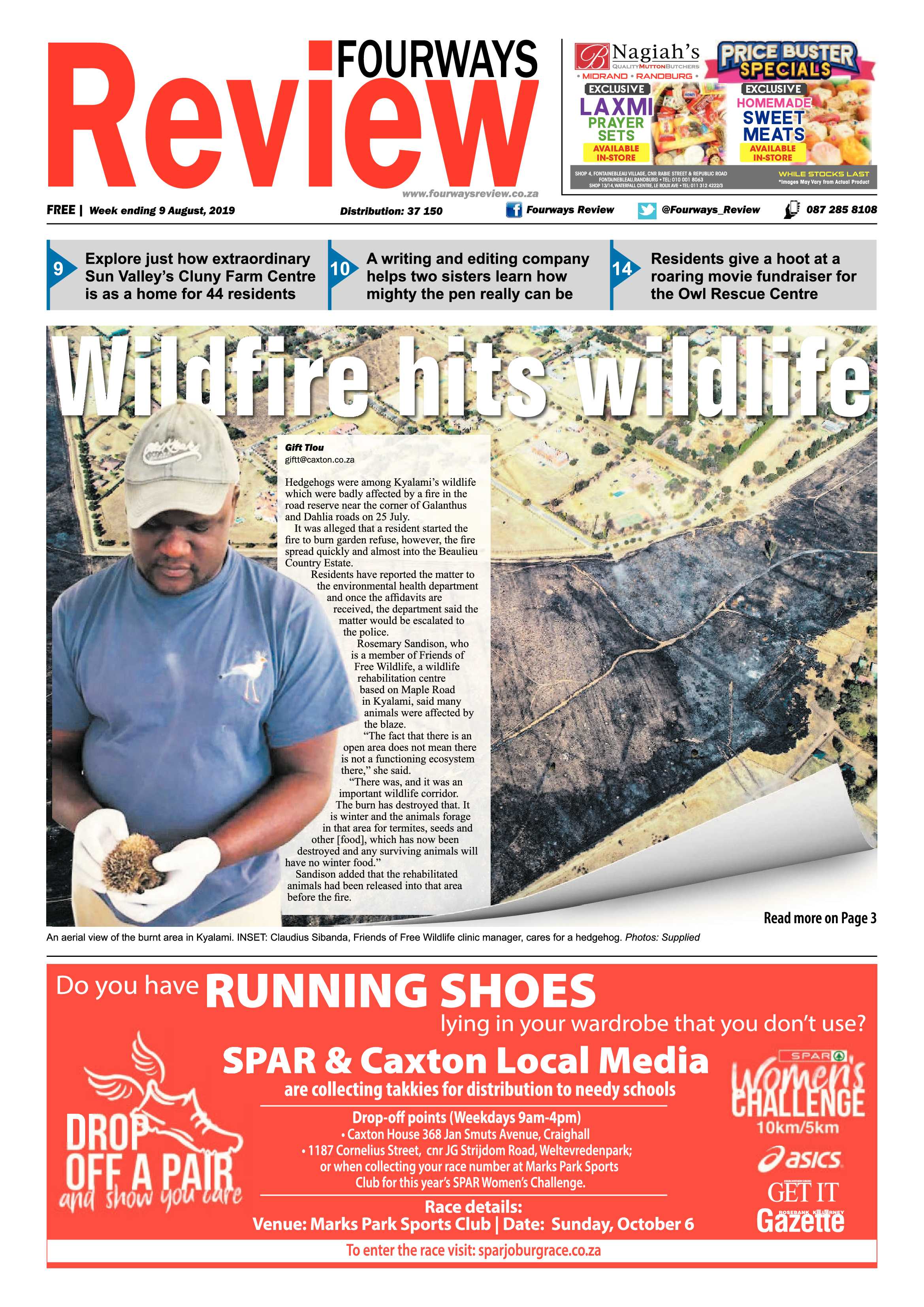 Fourways Review 7 August, 2019 page 1