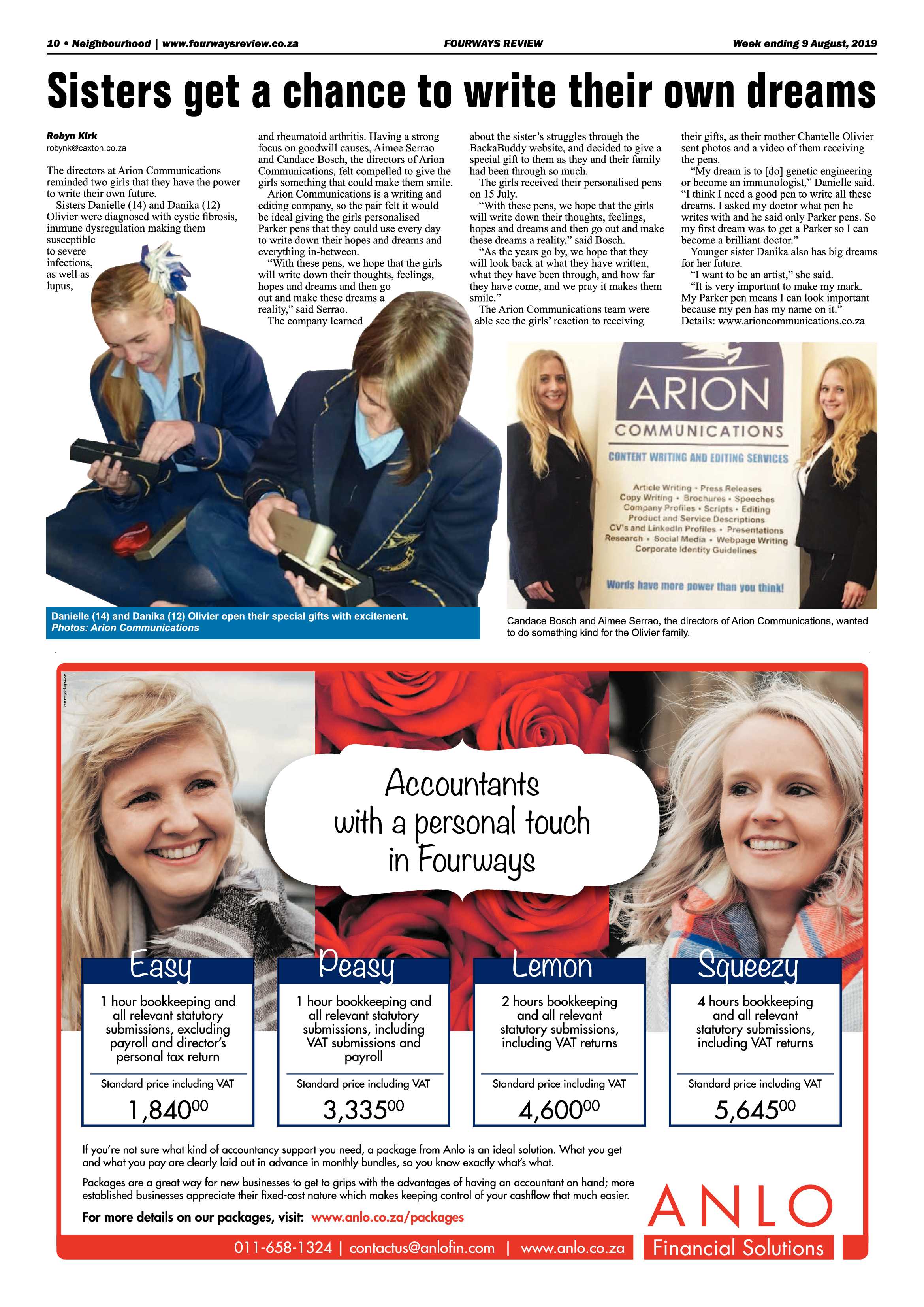 Fourways Review 7 August, 2019 page 10