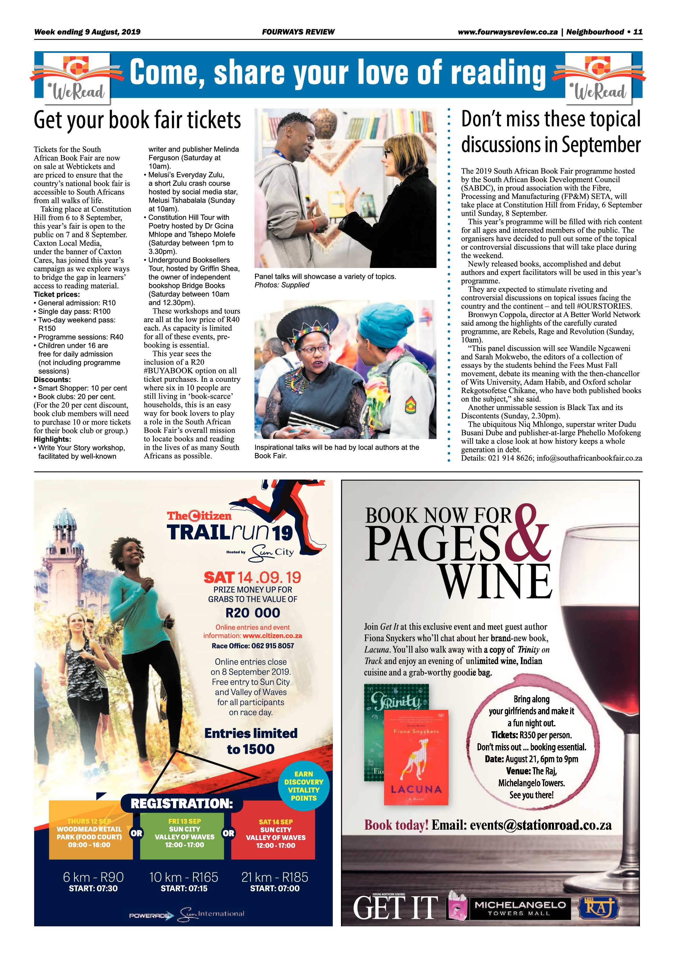 Fourways Review 7 August, 2019 page 11