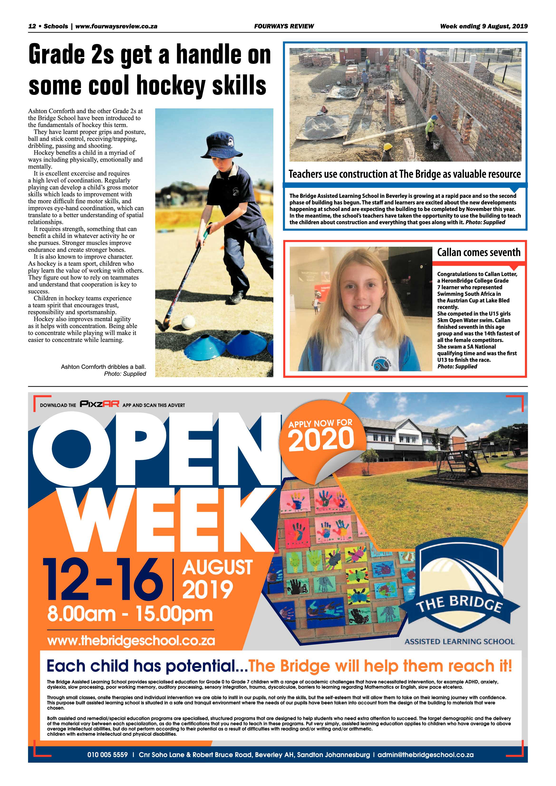 Fourways Review 7 August, 2019 page 12