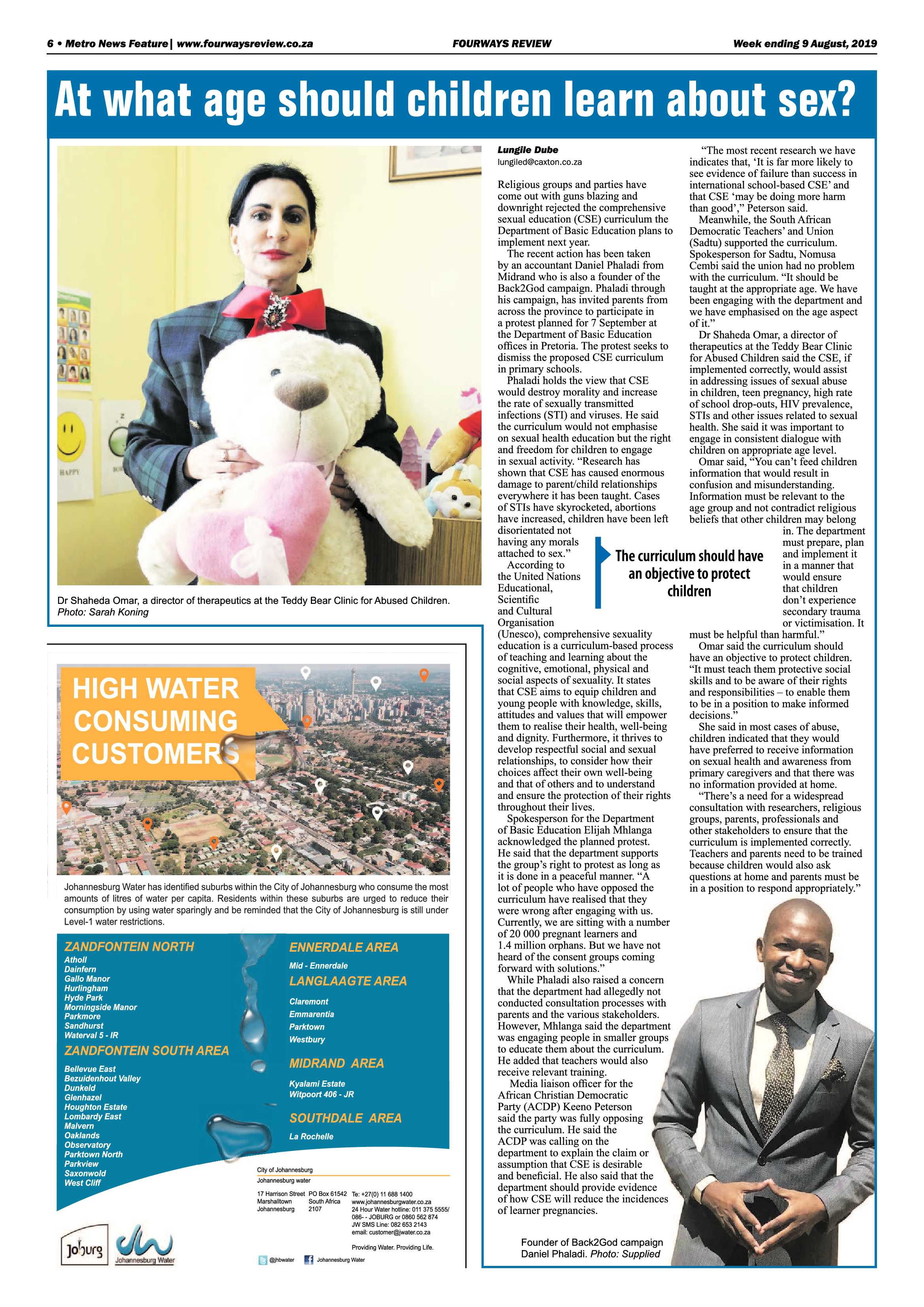 Fourways Review 7 August, 2019 page 6