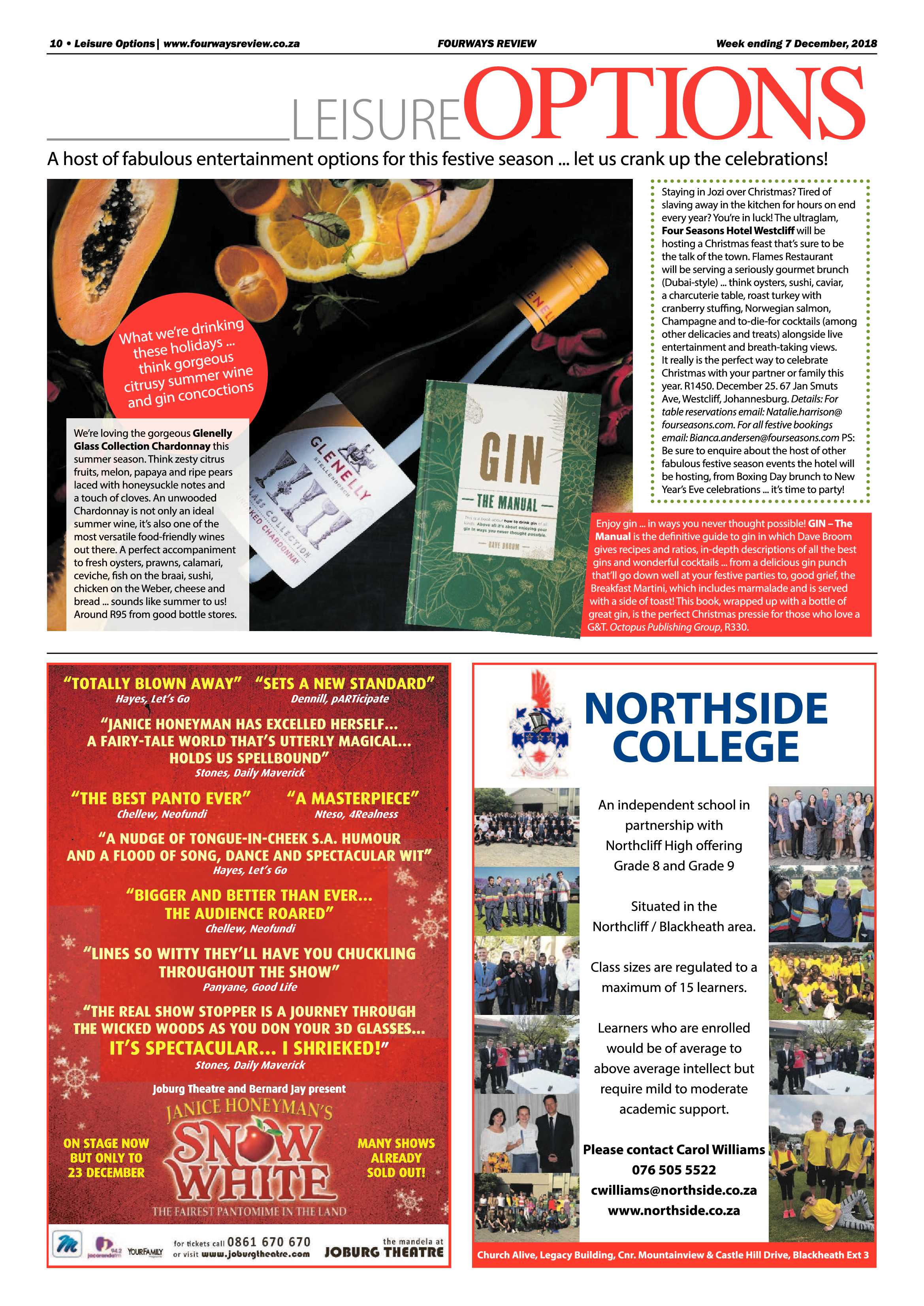 Fourways Review 7 December, 2018 page 10