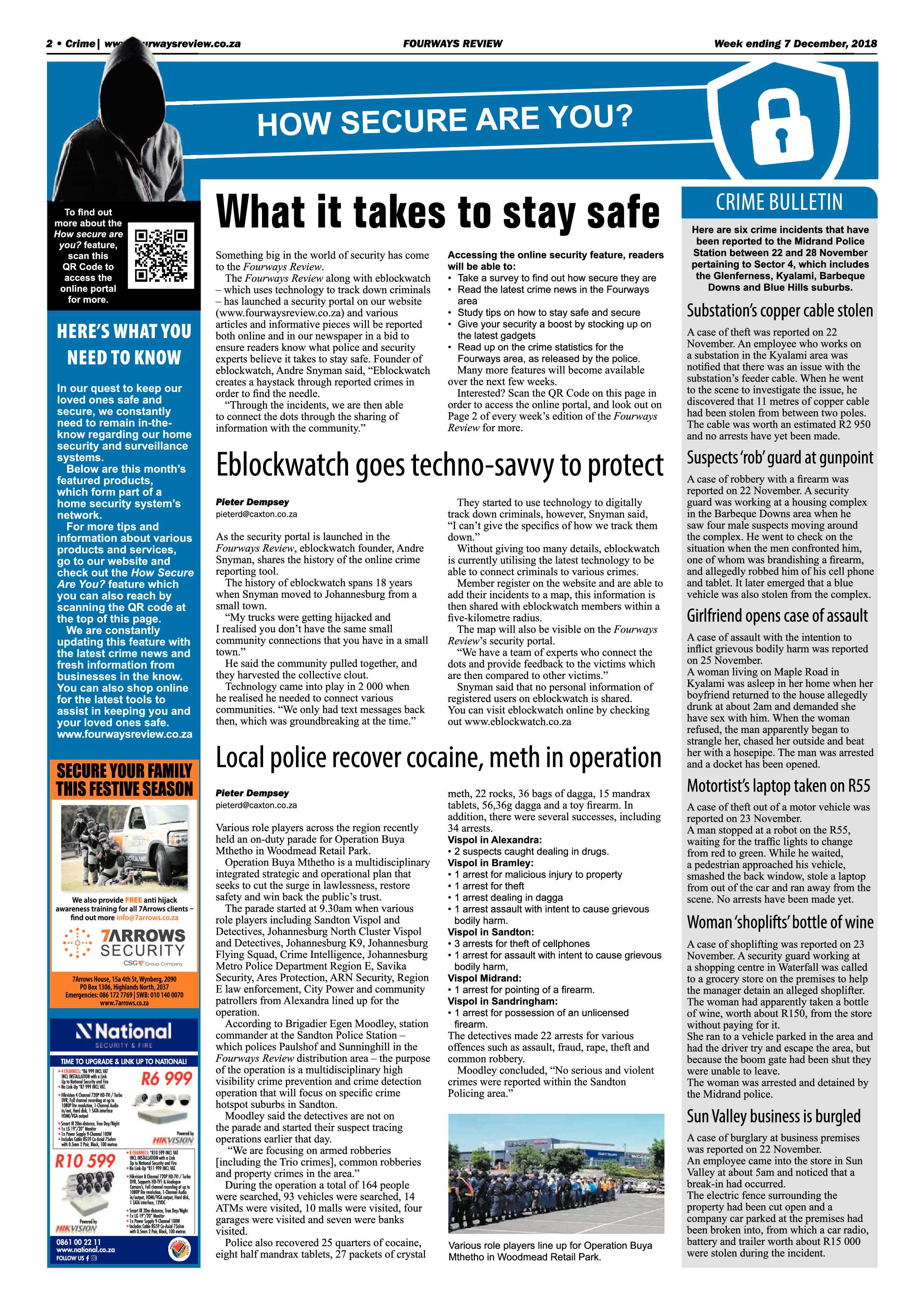Fourways Review 7 December, 2018 page 2