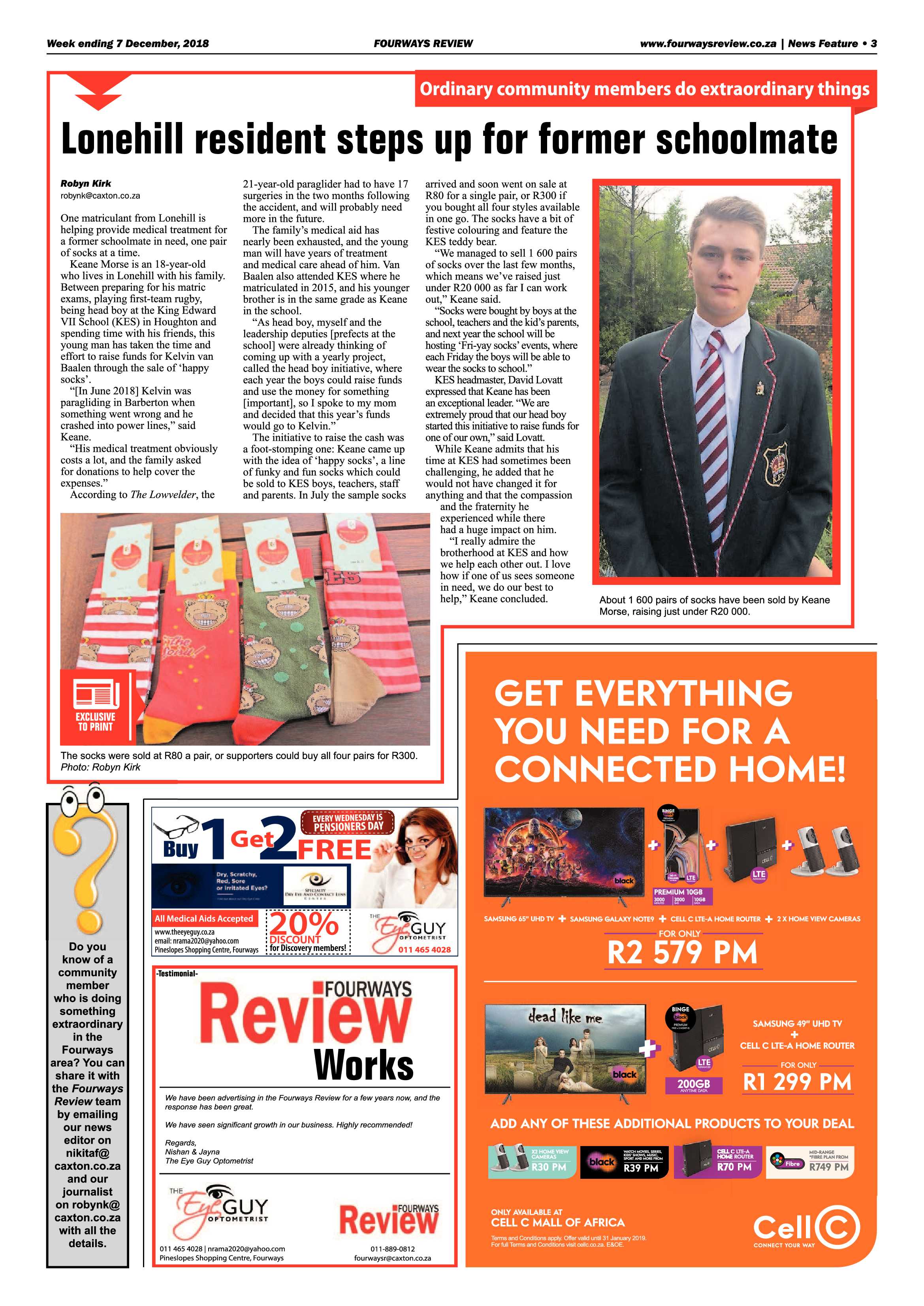 Fourways Review 7 December, 2018 page 3