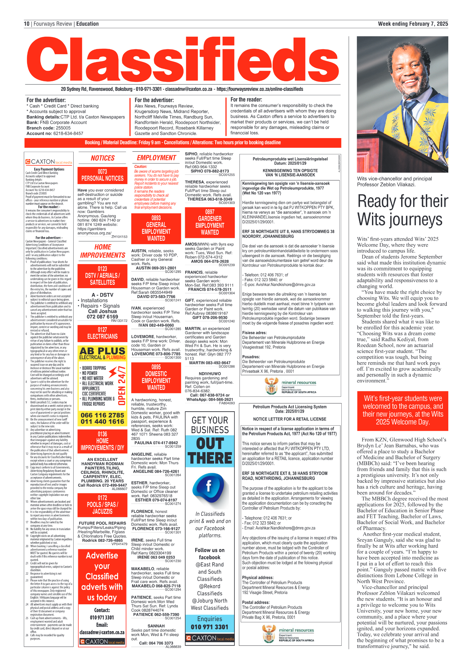 Fourways Review 7 February 2025 page 10