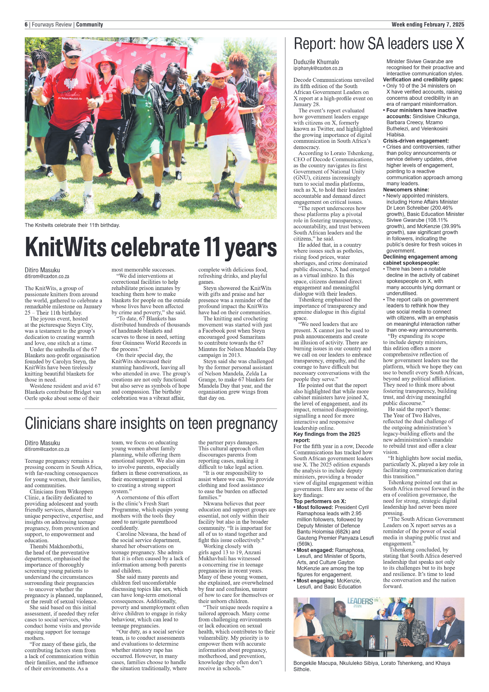 Fourways Review 7 February 2025 page 6