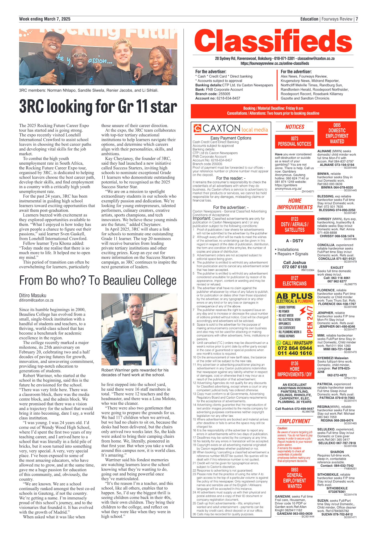 Fourways Review 7 March 2025 page 7