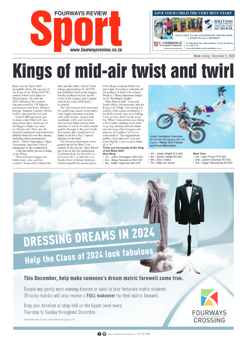 Fourways Review 8 December 2023 page 8