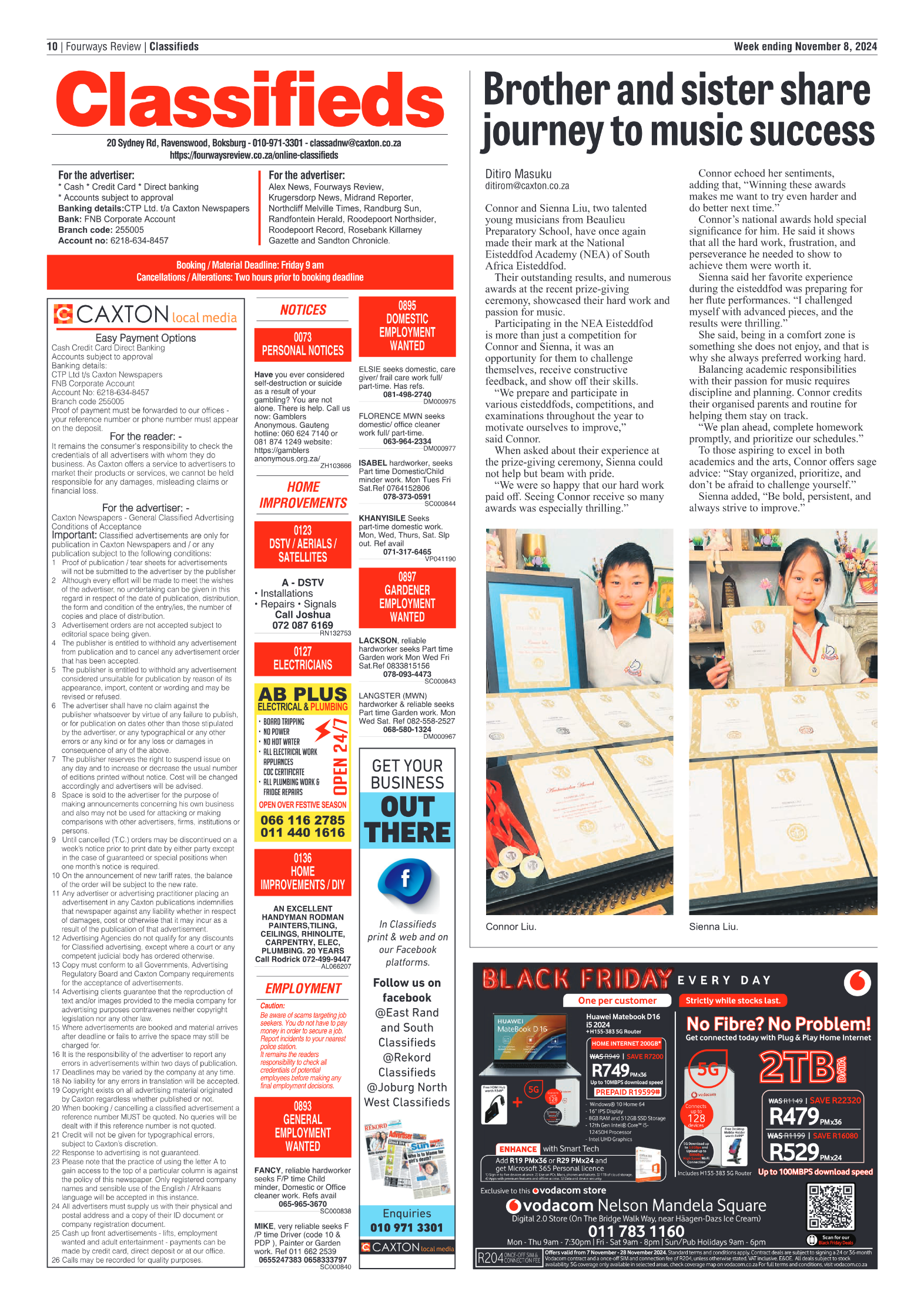 Fourways Review 8 November 2024 page 10