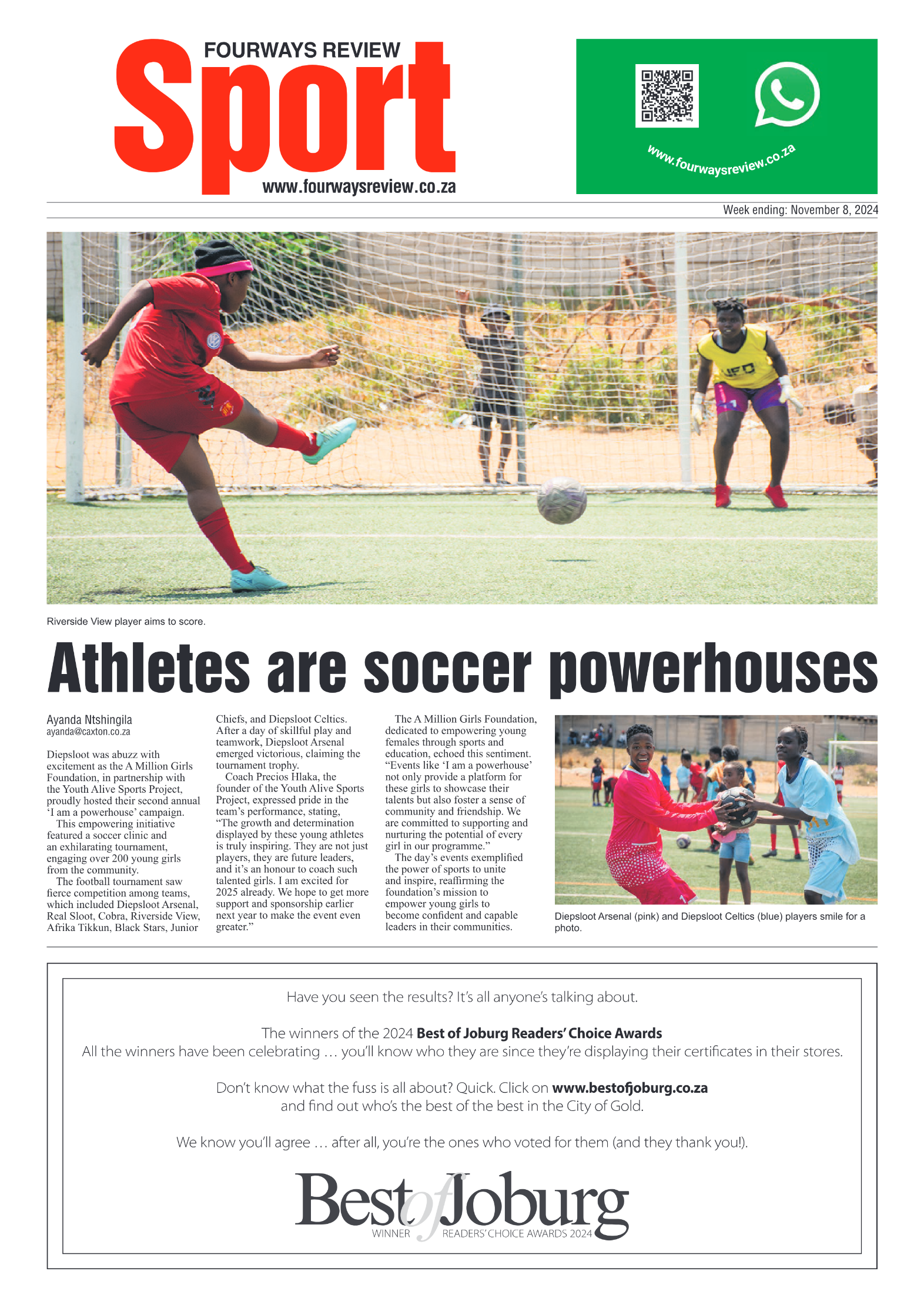 Fourways Review 8 November 2024 page 12