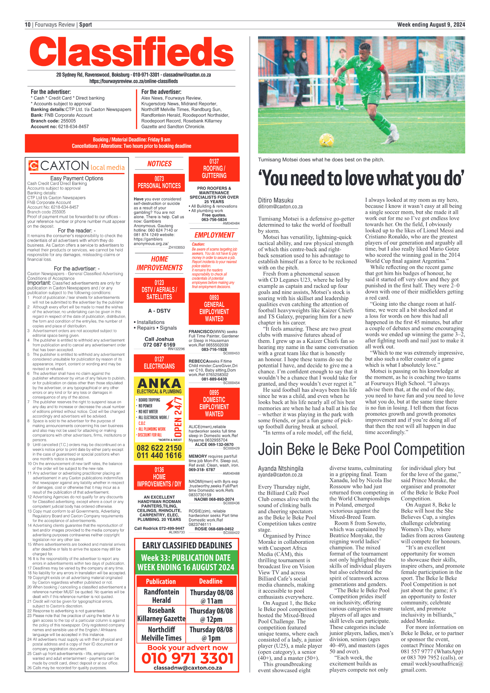 Fourways Review 9 August 2024 page 10