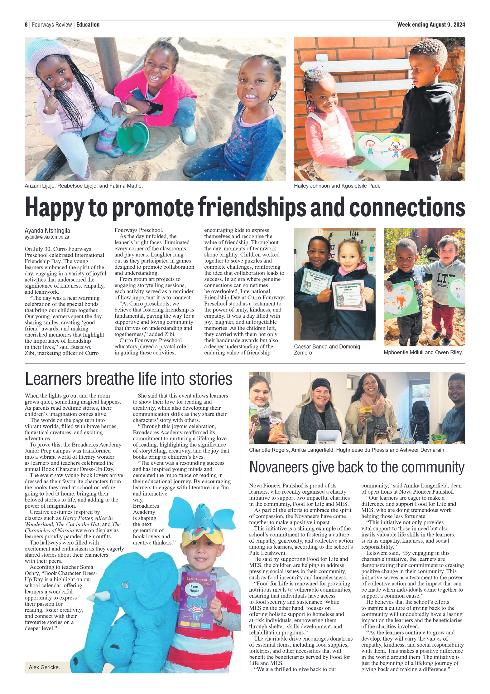 Fourways Review 9 August 2024 page 8