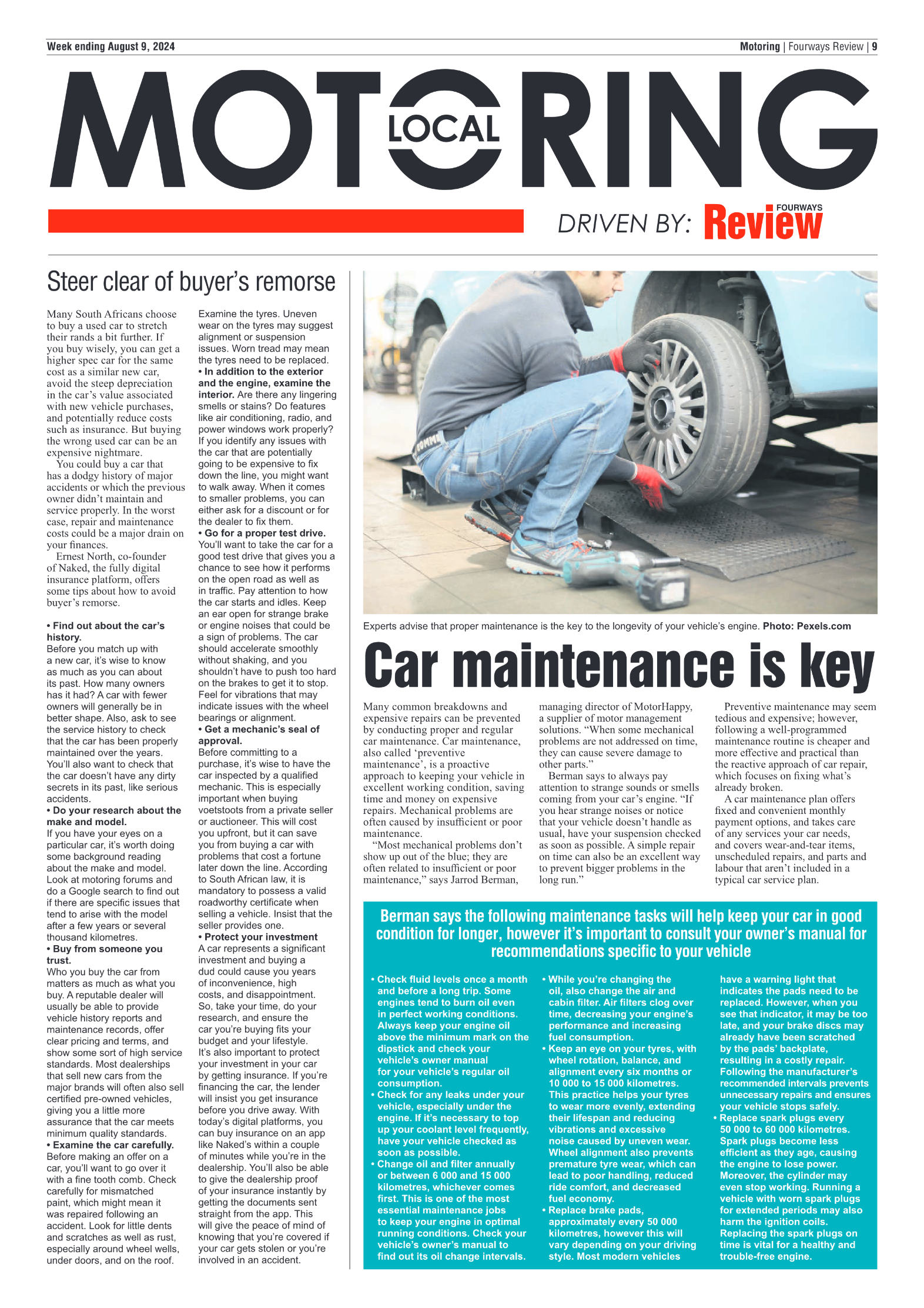 Fourways Review 9 August 2024 page 9