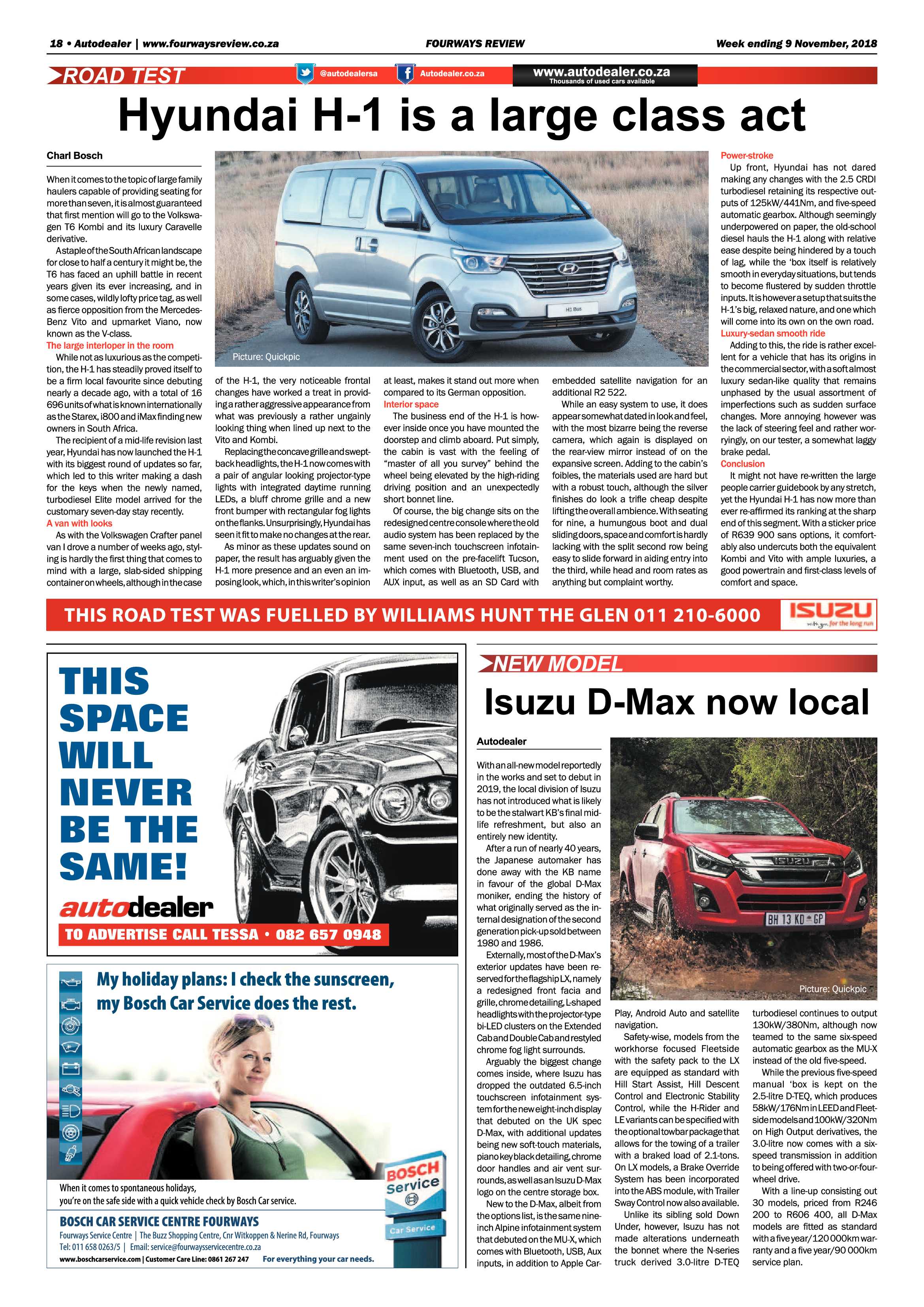 Fourways Review 9 November 2018 Fourways Review