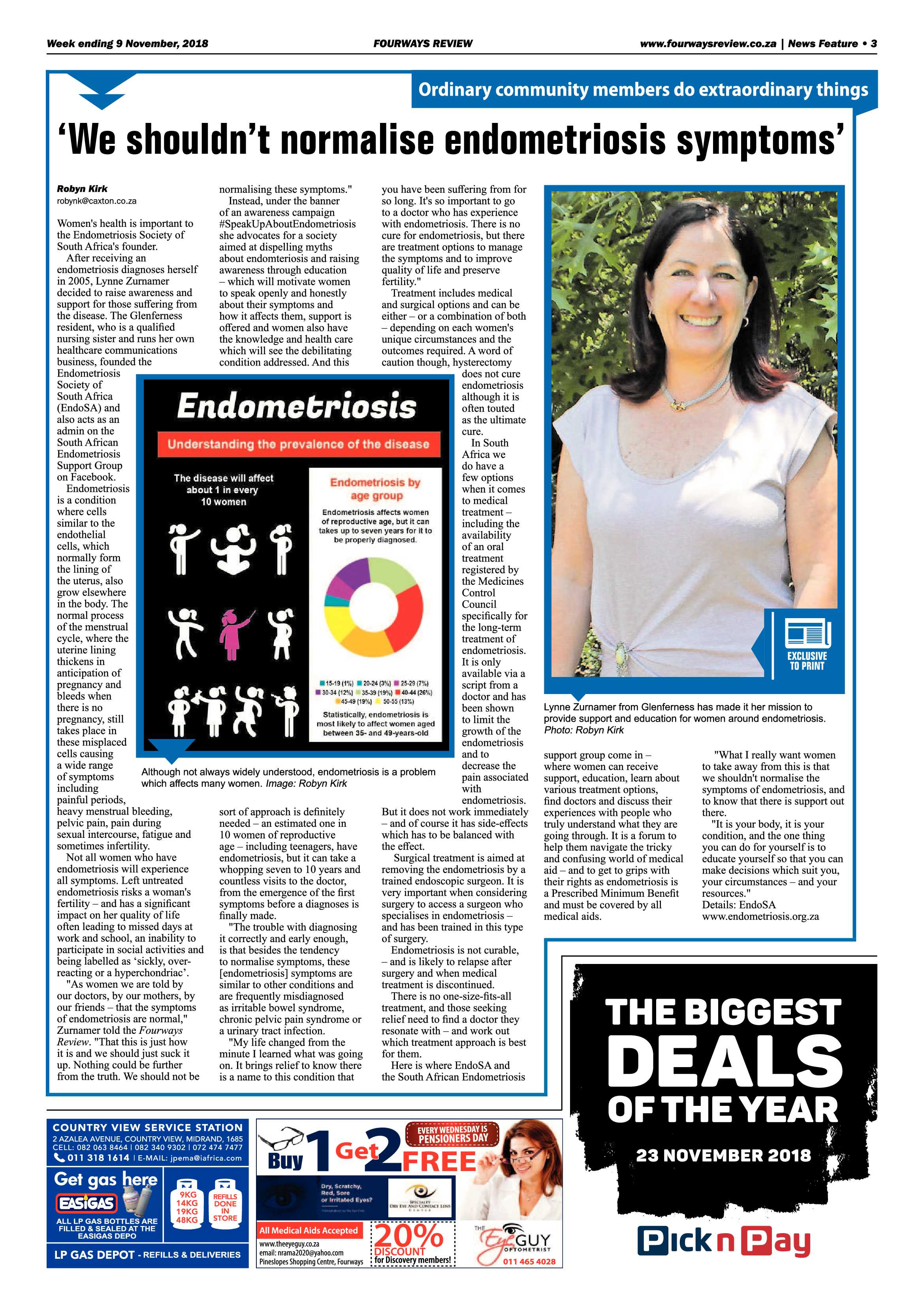 Fourways Review 9 November, 2018 page 3