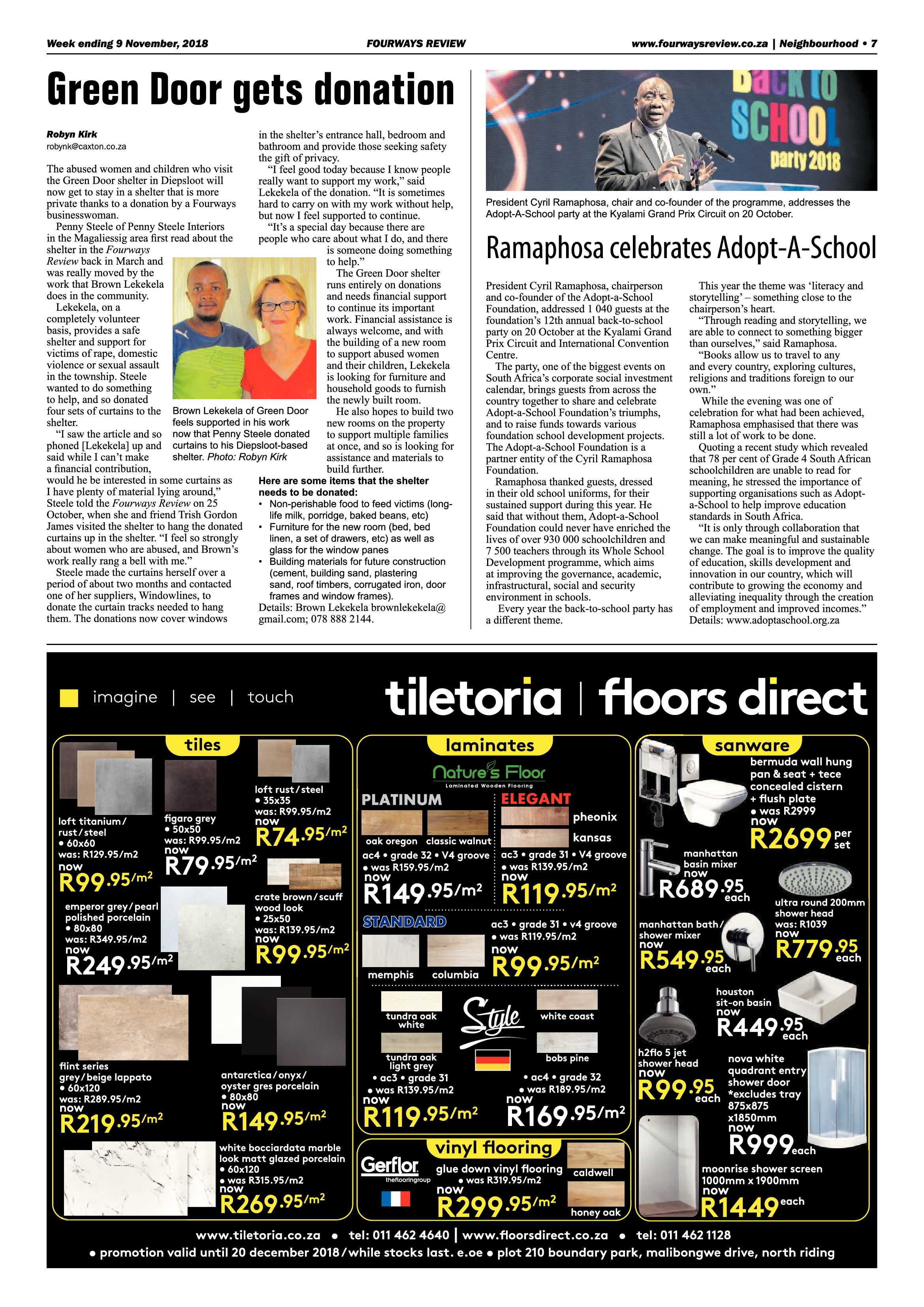 Fourways Review 9 November, 2018 page 7