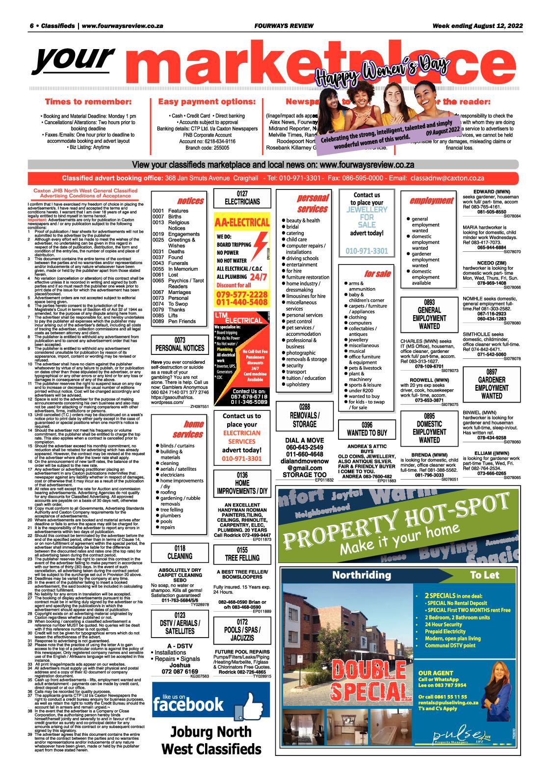 Fourways Review August 12 2022 page 6