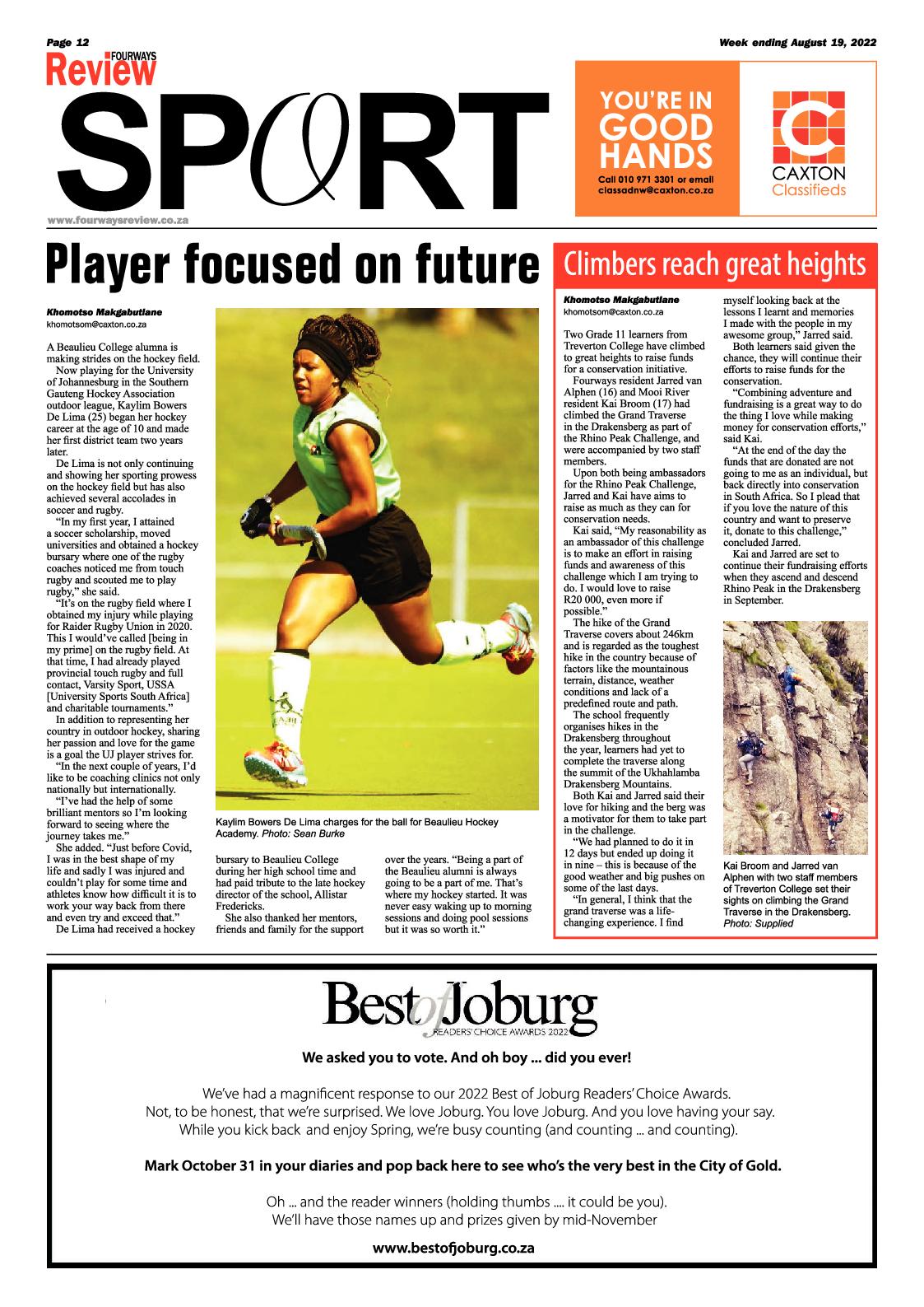 Fourways Review August 19 2022 page 12