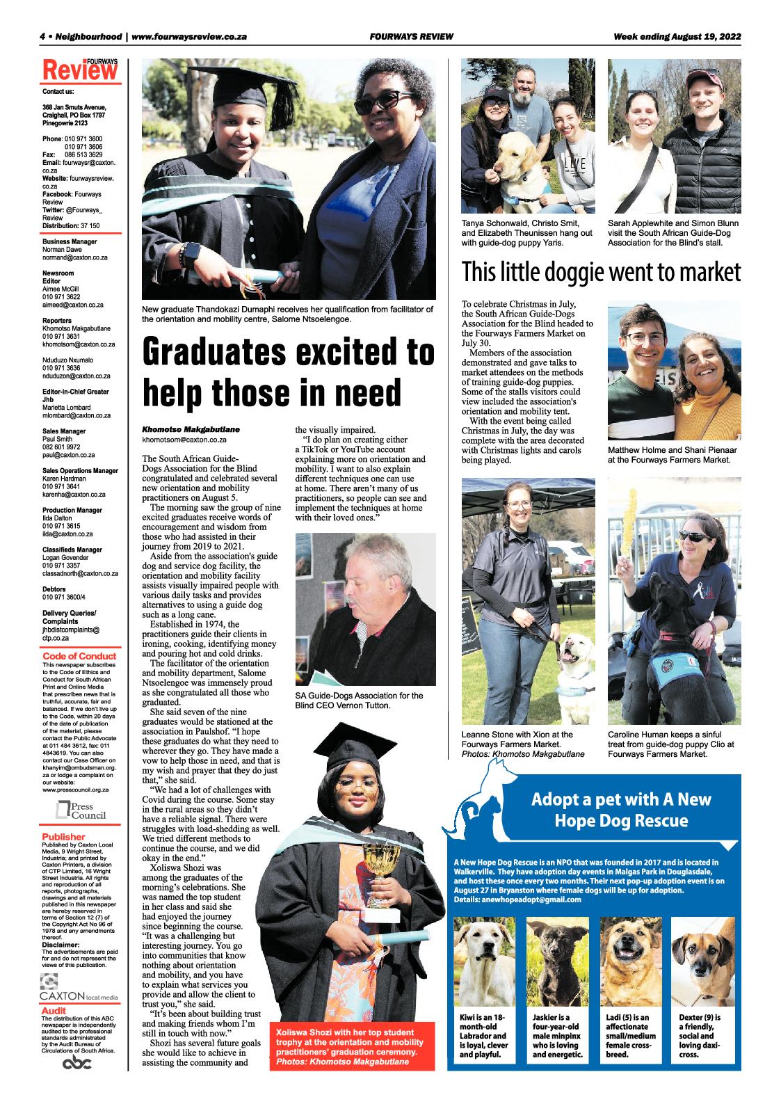 Fourways Review August 19 2022 page 4