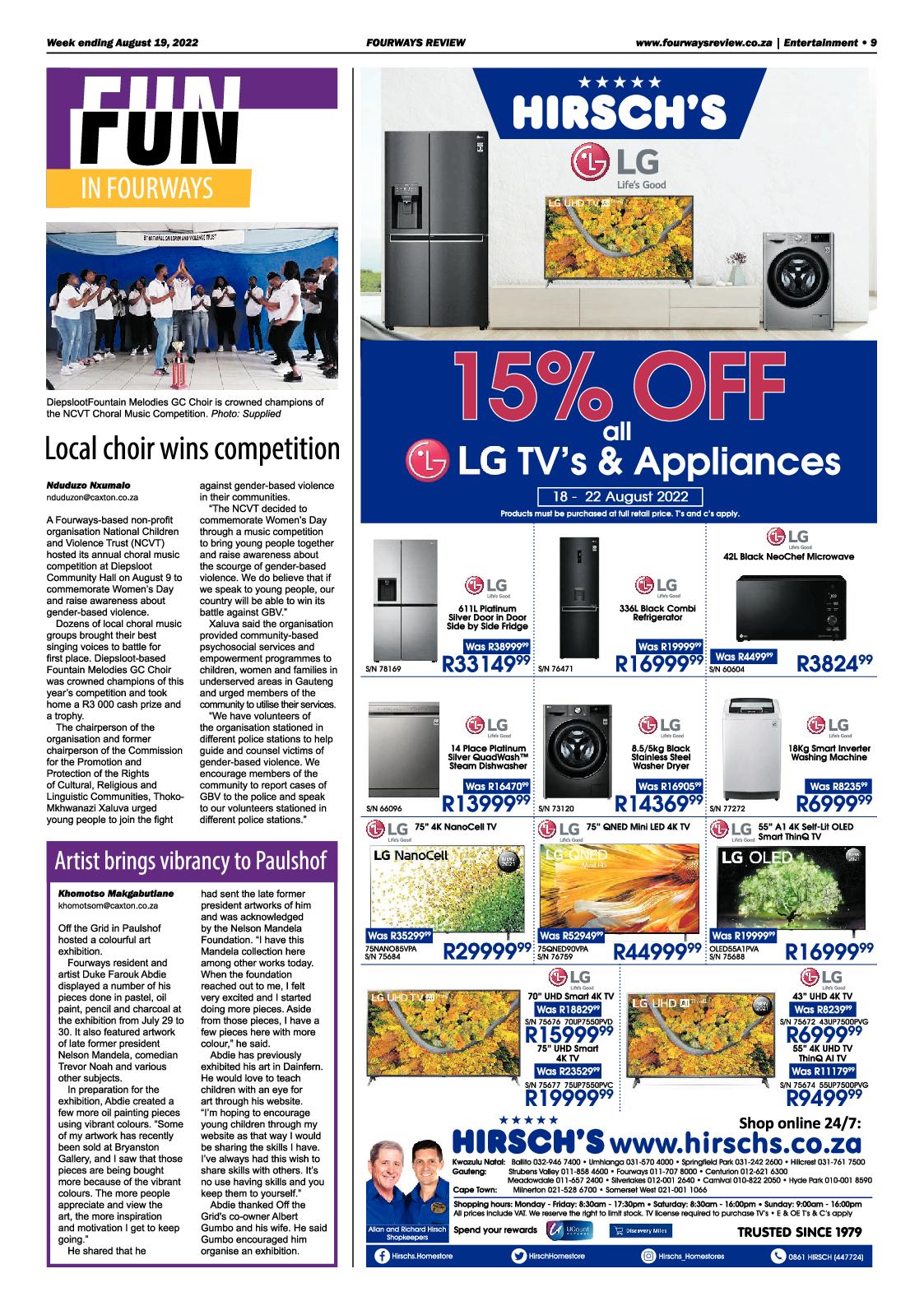 Fourways Review August 19 2022 page 9