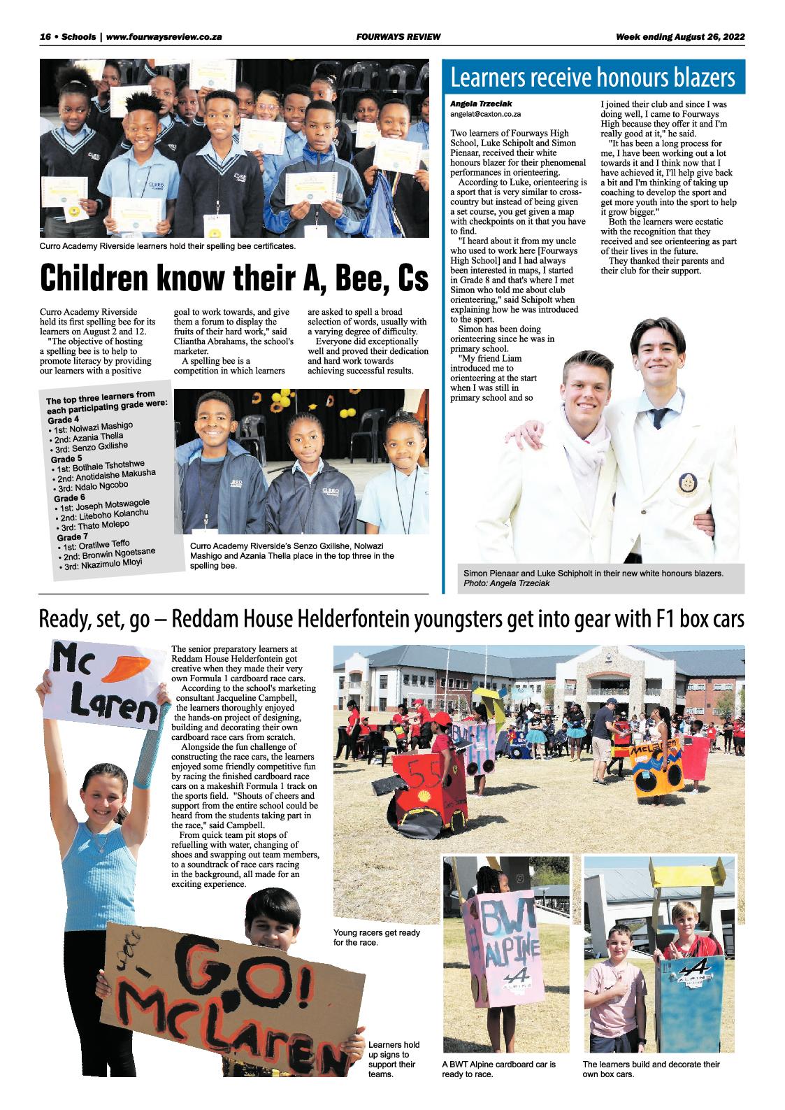 Fourways Review August 26 2022 page 16