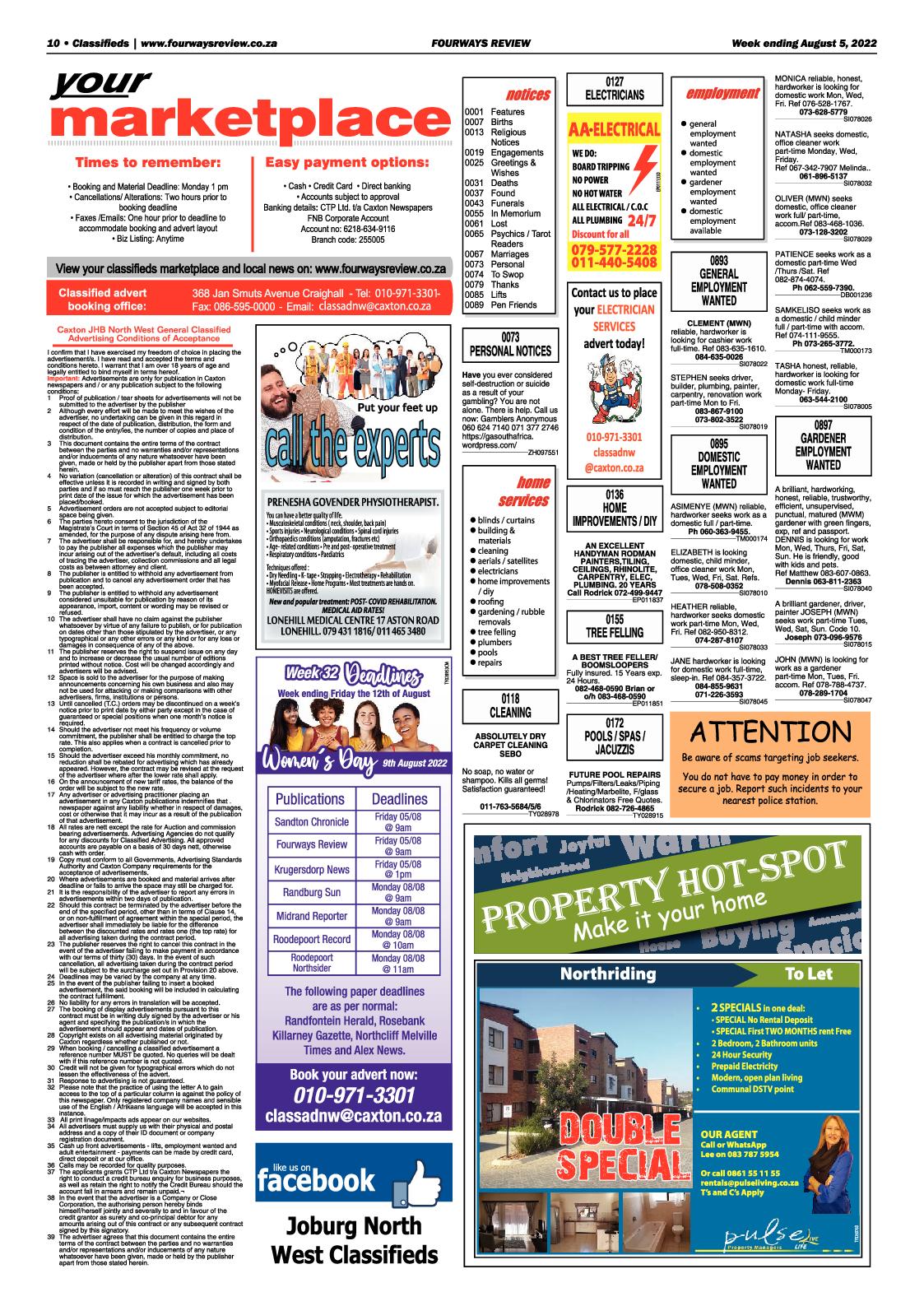 Fourways Review August 5 2022 page 18