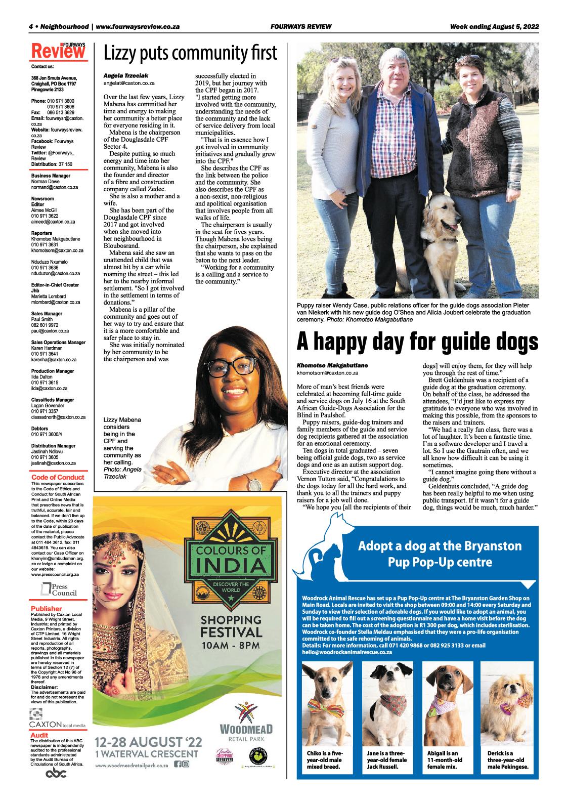 Fourways Review August 5 2022 page 4