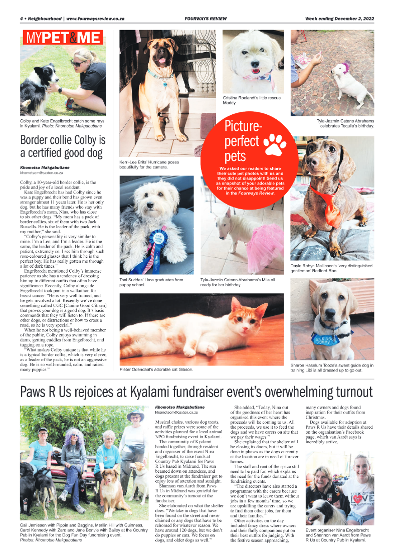 Fourways Review Dec 2 2022 page 4