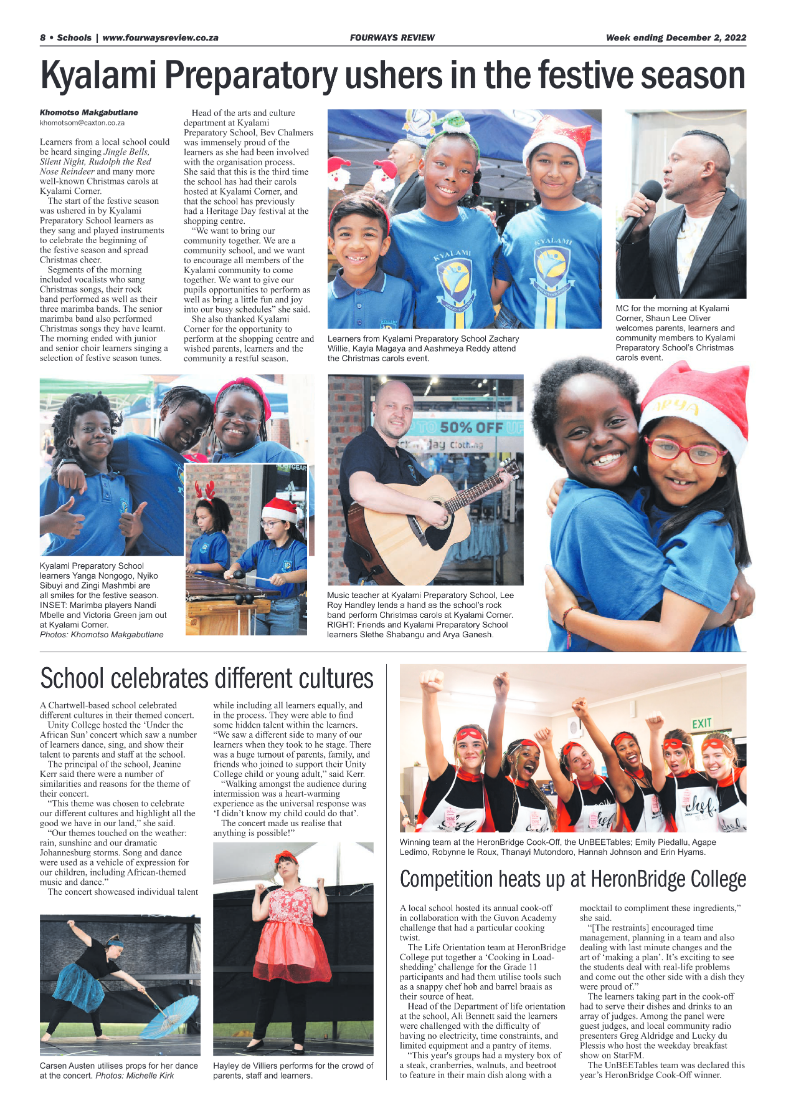 Fourways Review Dec 2 2022 page 8