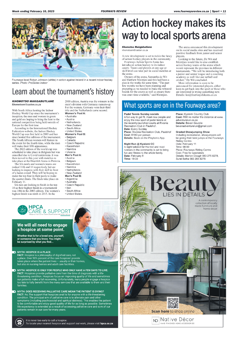 Fourways Review Feb 10 2023 page 11