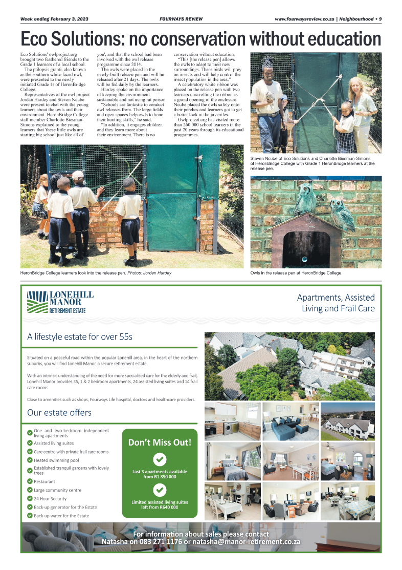 Fourways Review Feb 3 2023 page 9