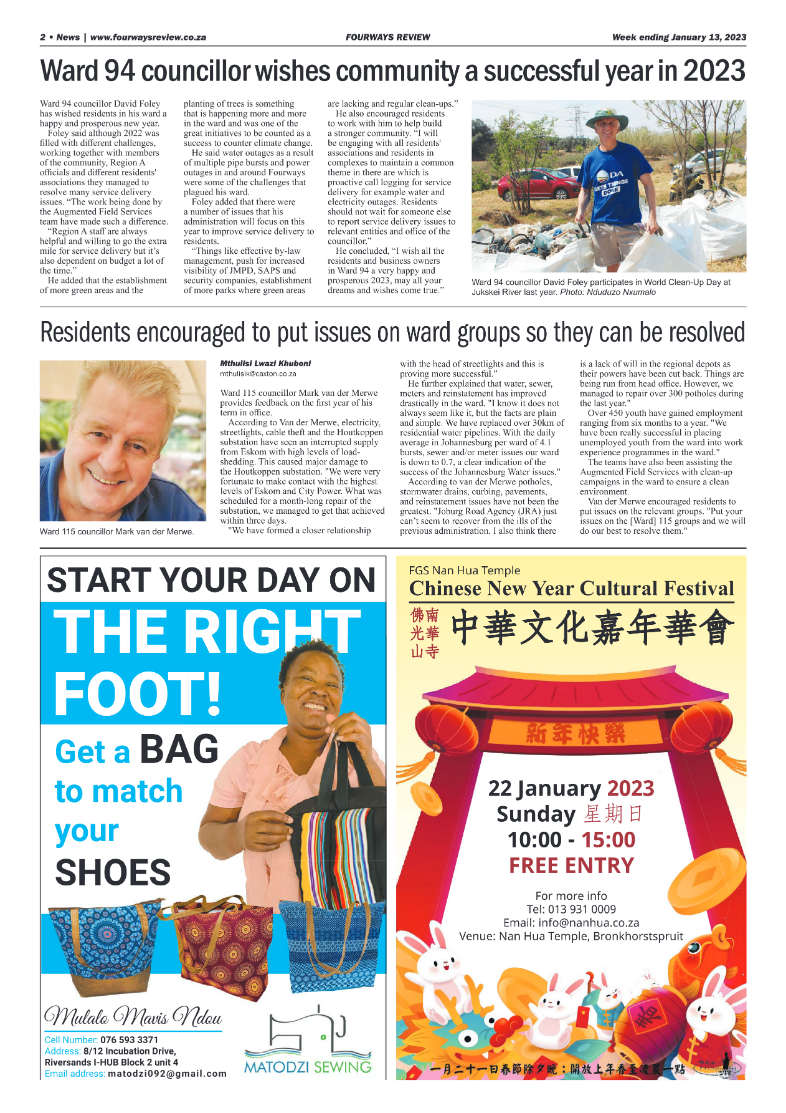Fourways Review Jan 13 2023 page 2