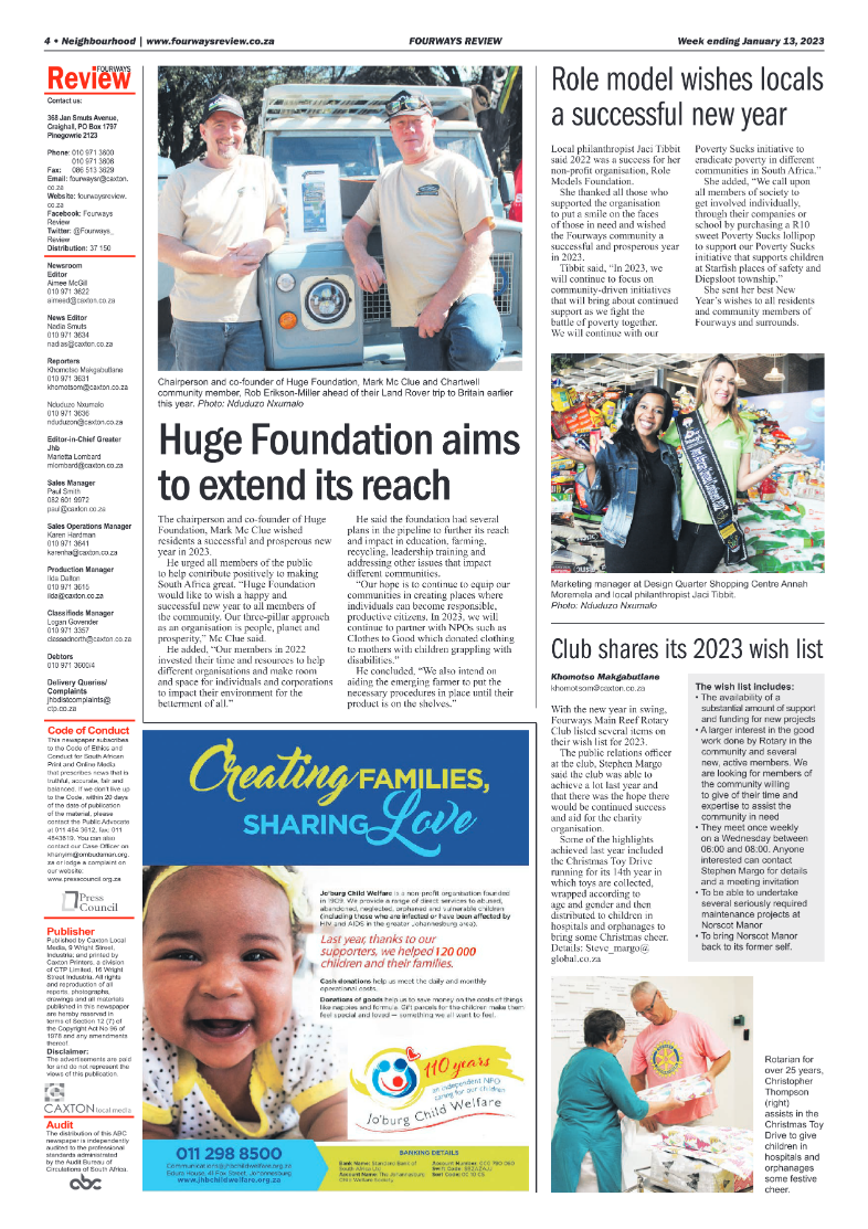 Fourways Review Jan 13 2023 page 4