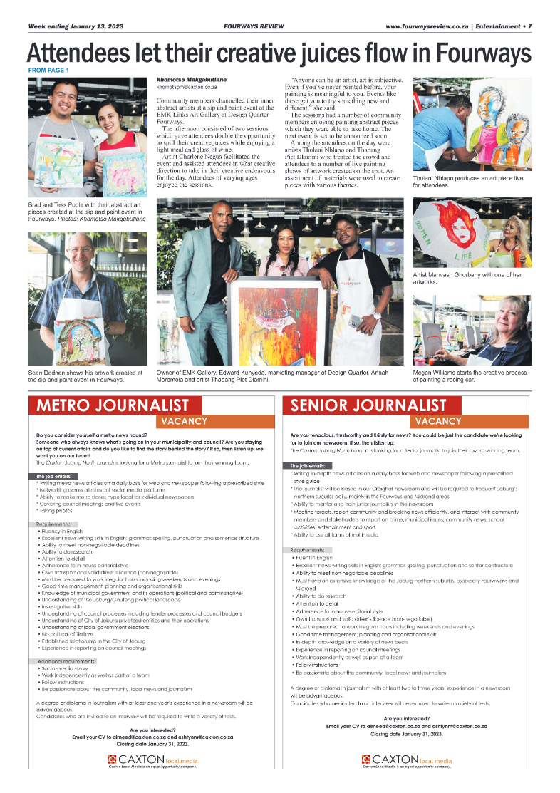 Fourways Review Jan 13 2023 page 7
