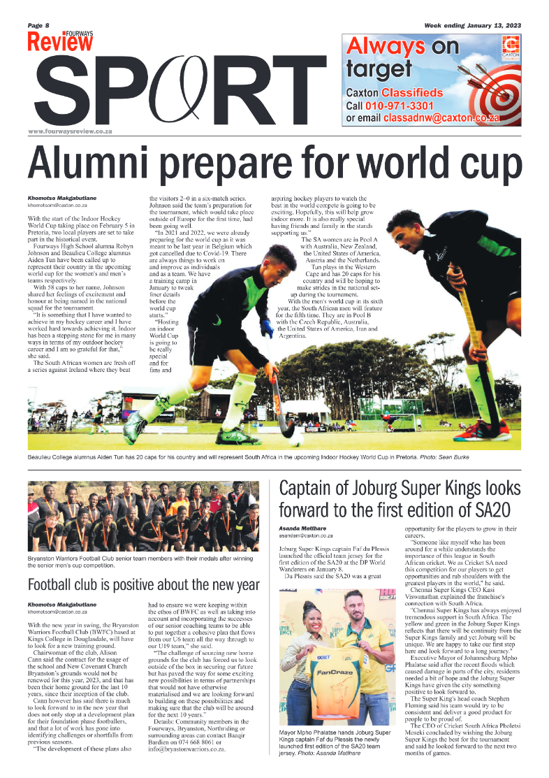 Fourways Review Jan 13 2023 page 8